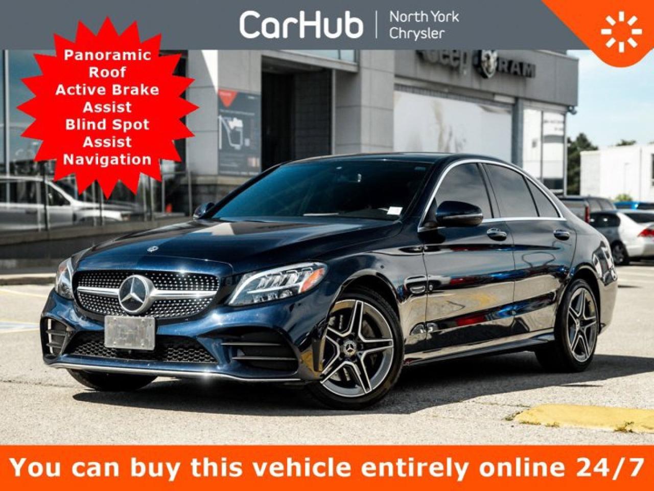 Used 2020 Mercedes-Benz C-Class C 300 Panoroof Active Brake Blind Spot Assist for sale in Thornhill, ON