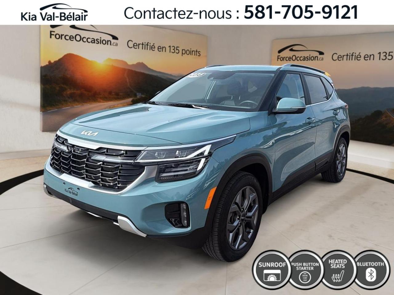 Used 2025 Kia Seltos EX AWD *TOIT *CUIR *CAMERA *CARPLAY *SIEGES CHAUFF for sale in Québec, QC