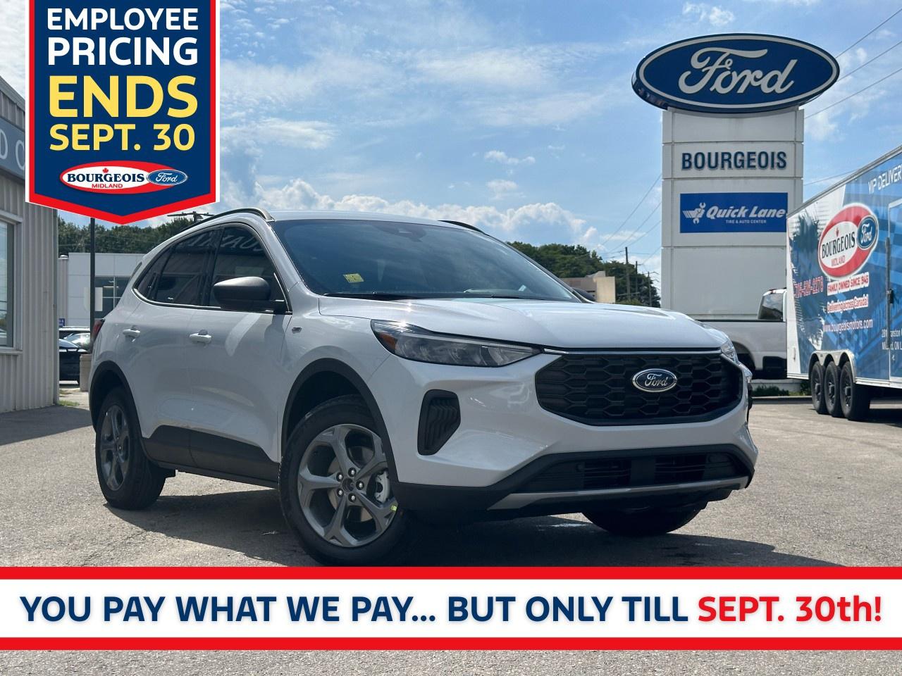 New 2025 Ford Escape ST-Line AWD for sale in Midland, ON