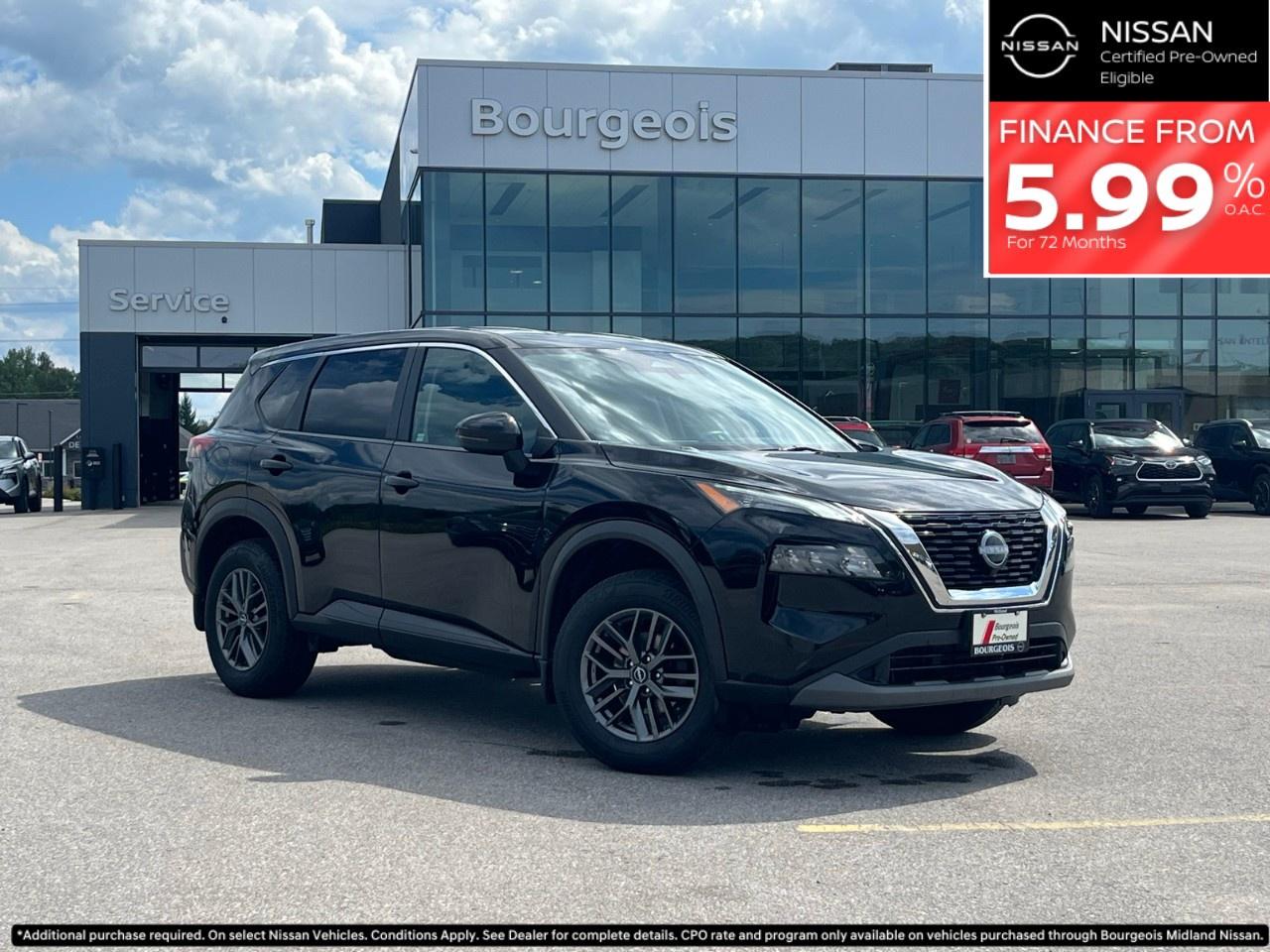 Used 2022 Nissan Rogue FWD S for sale in Midland, ON