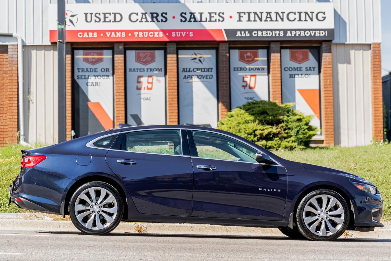2016 Chevrolet Malibu Premier | Leather | Pano Roof | Nav | Cam | BSM ++