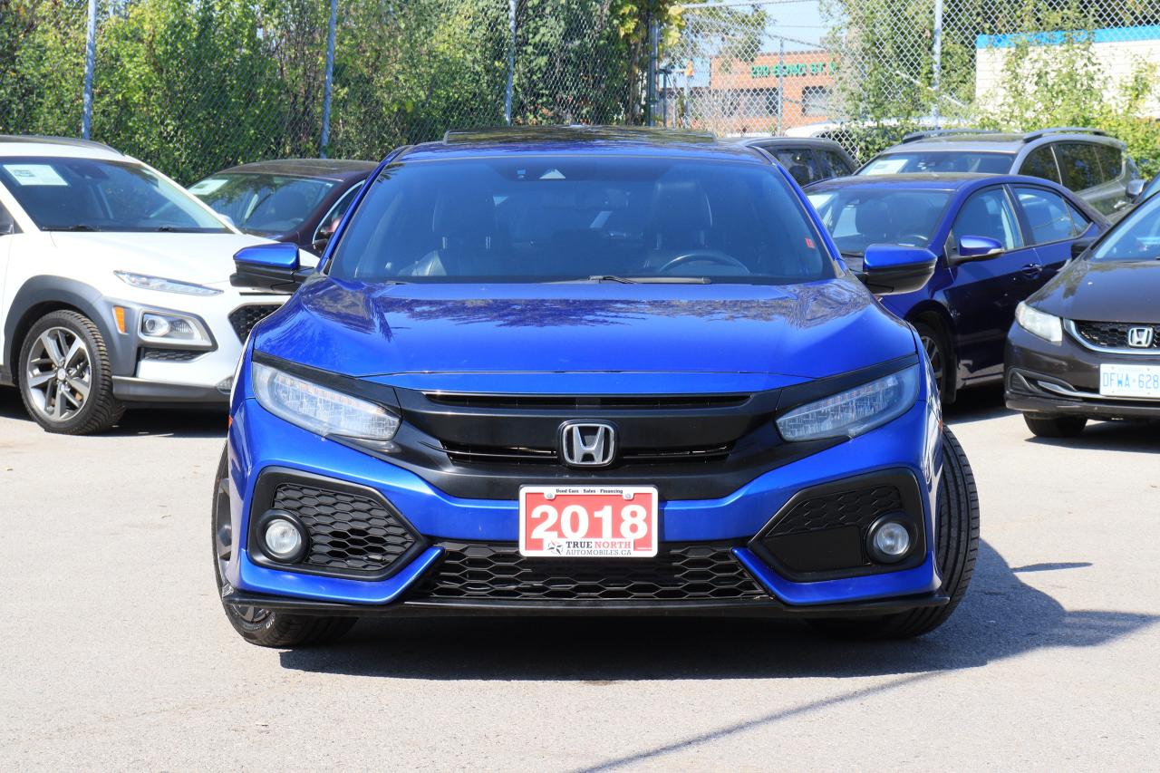 2018 Honda Civic Sport Touring | Auto | Leather | Roof | Nav | Cam Photo3