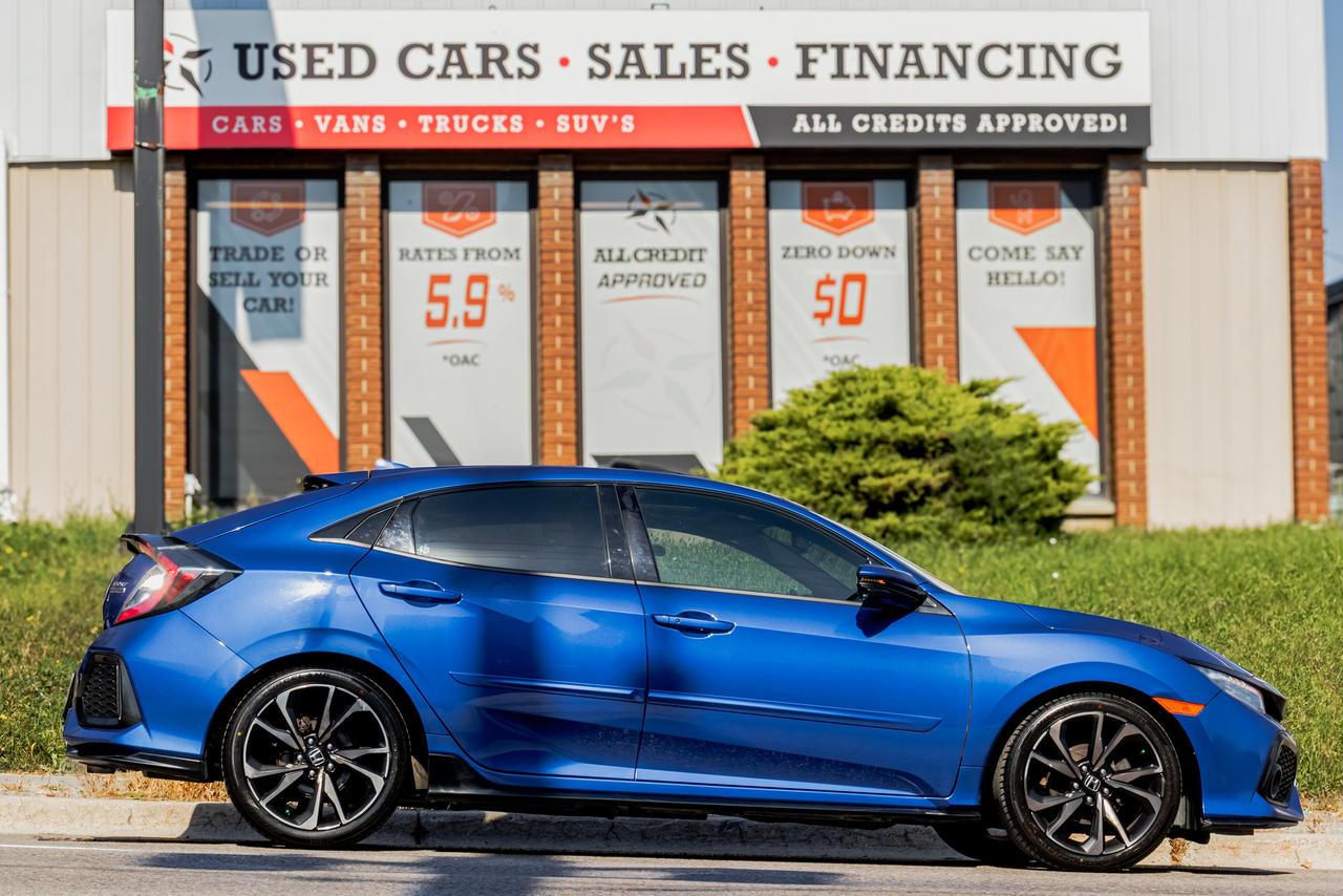  2018 Honda Civic Hatchback Sport Touring FWD   