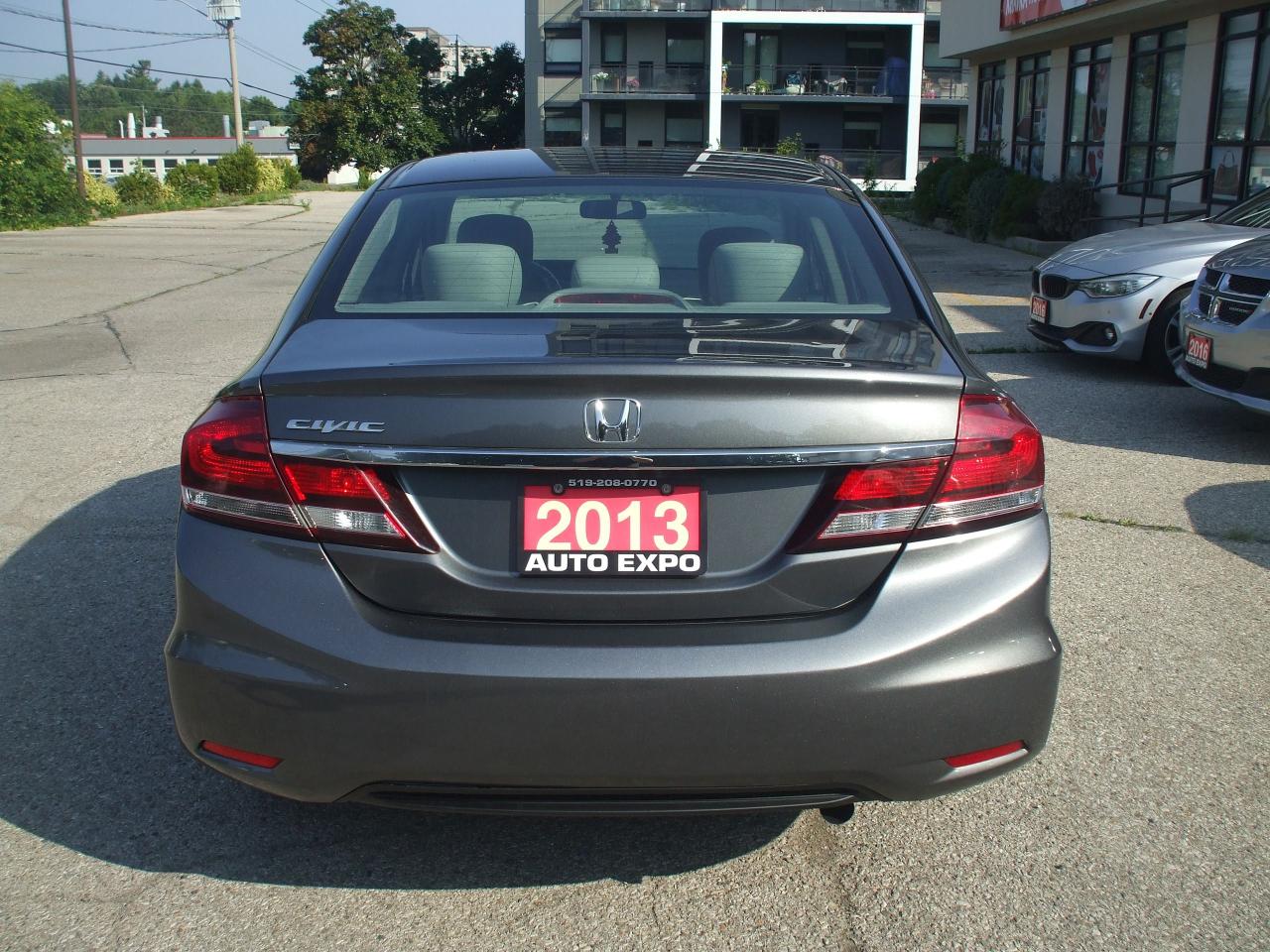 2013 Honda Civic LX,Auto,A/C,Bluetooth,Certified,New Tires,Aux - Photo #4