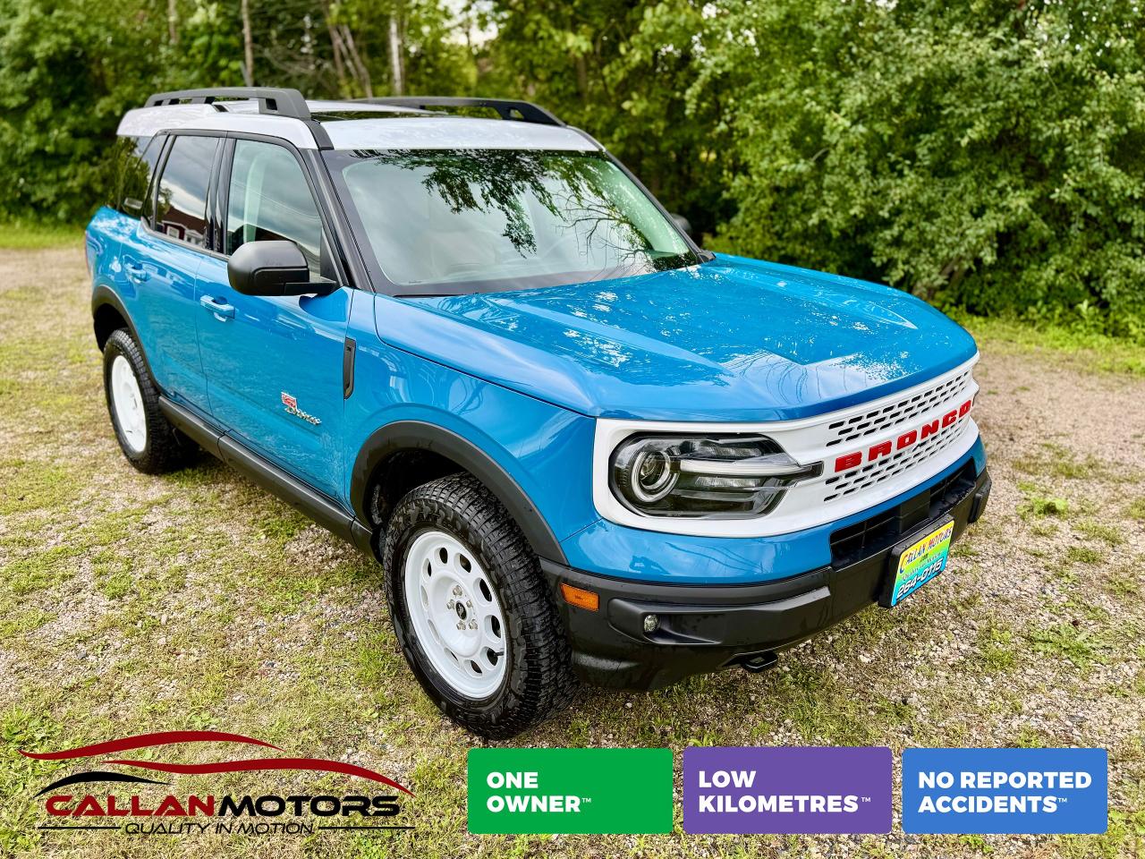 2023 Ford Bronco Sport Heritage Limited 4WD 2.0L Clean Carfax | Sunroof - Photo #1