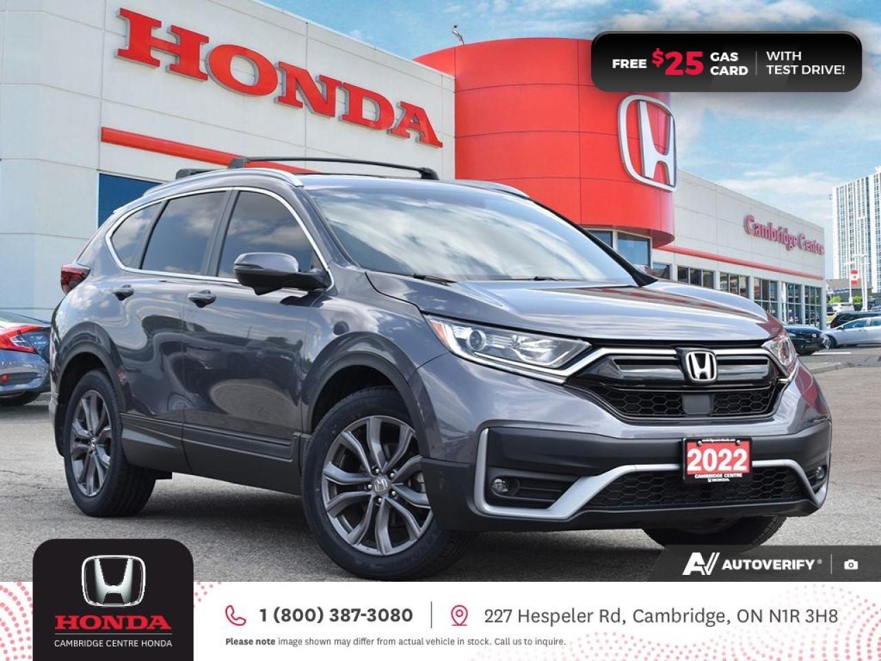 Used 2022 Honda CR-V Sport POWER SUNROOF | REARVIEW CAMERA | APPLE CARPLAY™/ANDROID AUTO™ for sale in Cambridge, ON