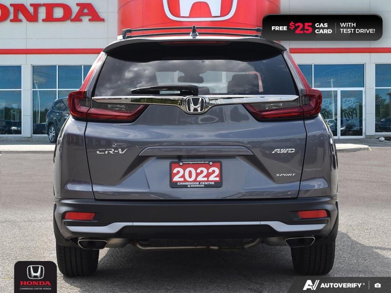 2022 Honda CR-V Sport POWER SUNROOF | REARVIEW CAMERA | APPLE CARPLAY™/ANDROID AUTO™ Photo4