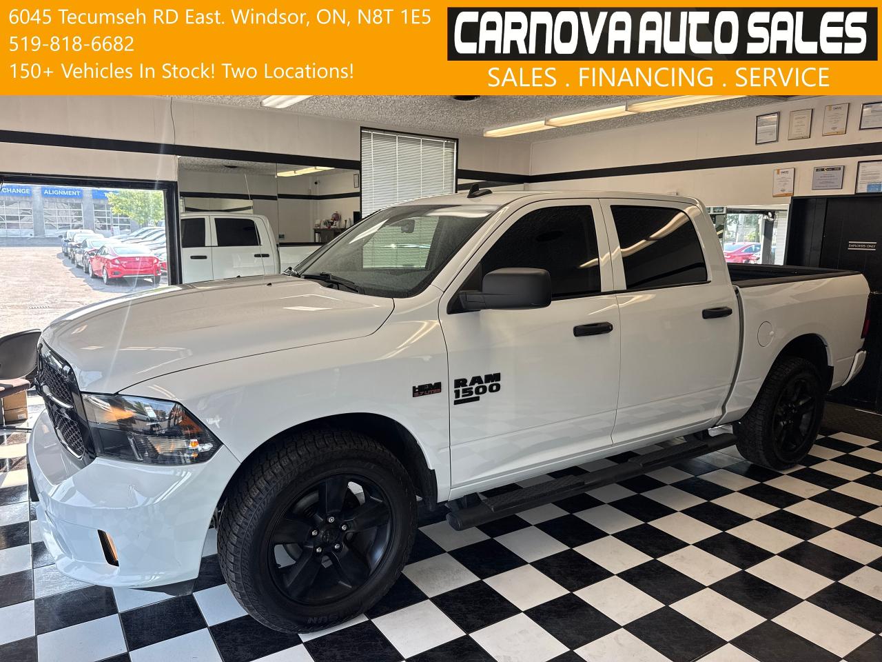 Used 2020 RAM 1500 Classic Express 4x4 Crew 5.7L V8+New Brakes+ApplePlay for sale in Windsor, ON