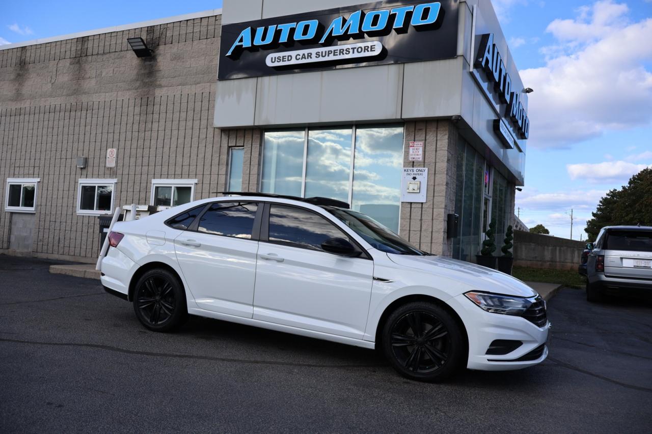 Used 2021 Volkswagen Jetta HIGHLINE R-TYPE CERTIFIED *V.W MAINTAIN* CAMERA NAV BLUETOOTH LEATHER HEATED SEATS PANO ROOF CRUISE ALLOYS for sale in Burlington, ON