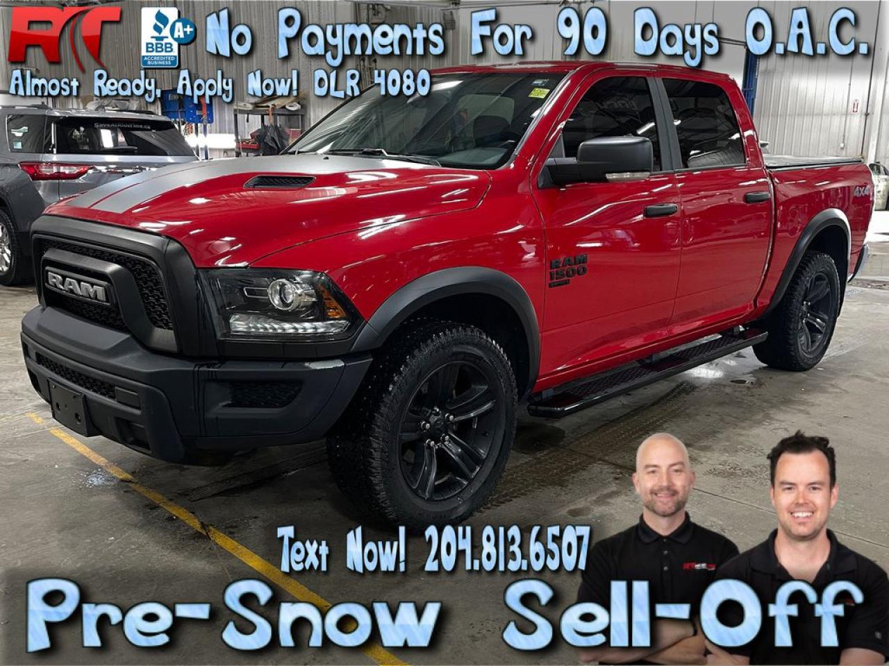 Used 2021 RAM 1500 Classic WARLOCK for sale in Winnipeg, MB