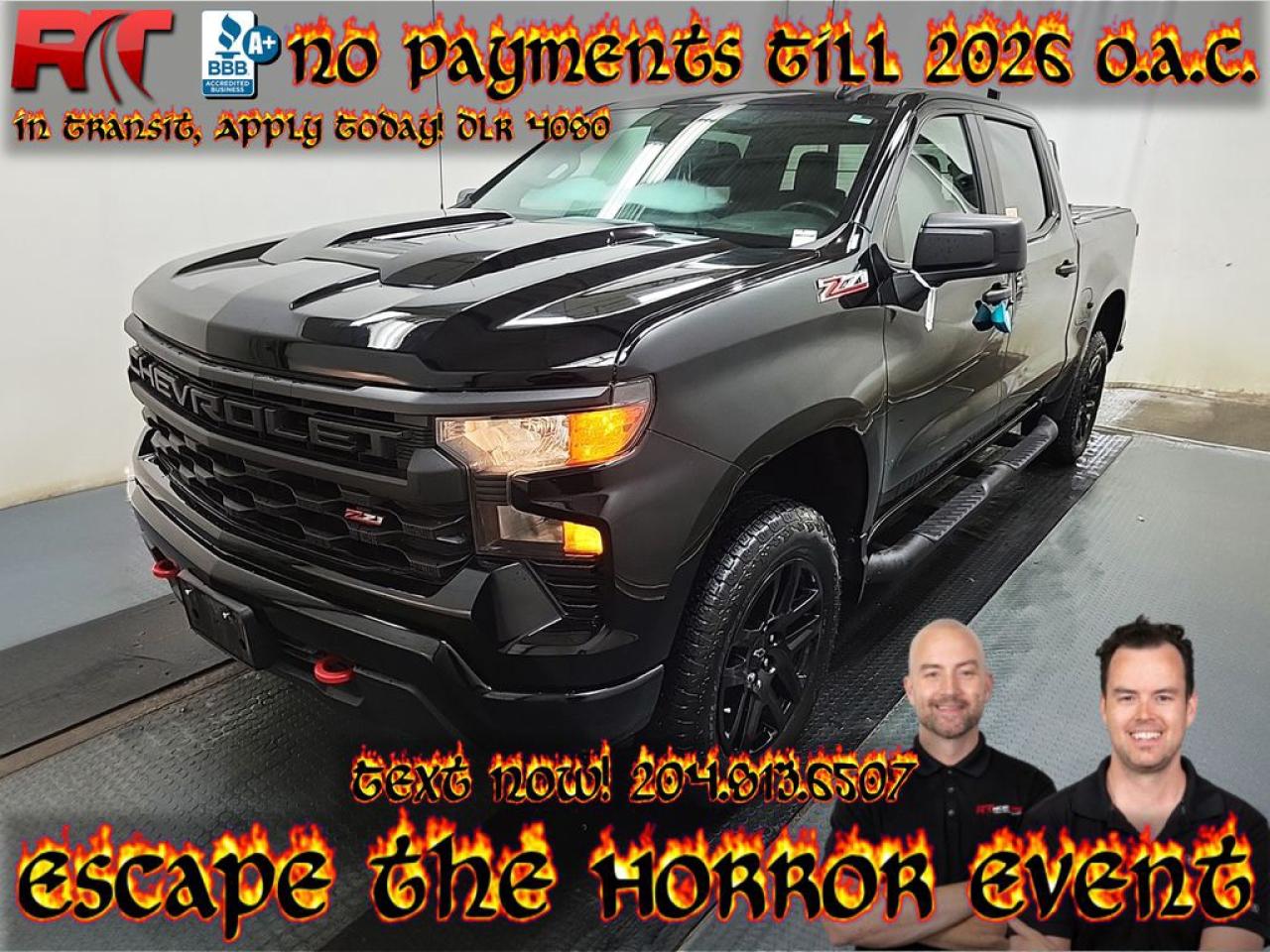 Used 2022 Chevrolet Silverado 1500 Custom Trail Boss for sale in Winnipeg, MB