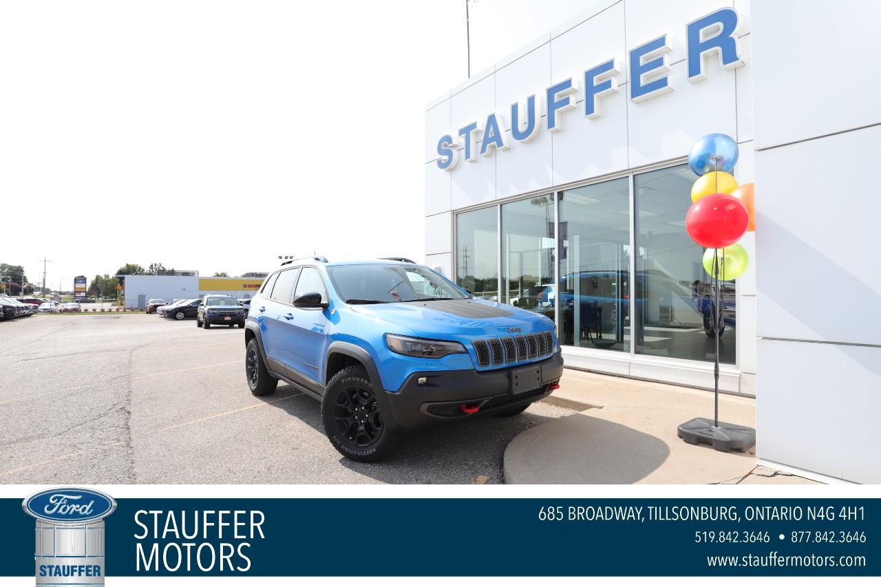 Used 2022 Jeep Cherokee Trailhawk 4X4 for sale in Tillsonburg, ON
