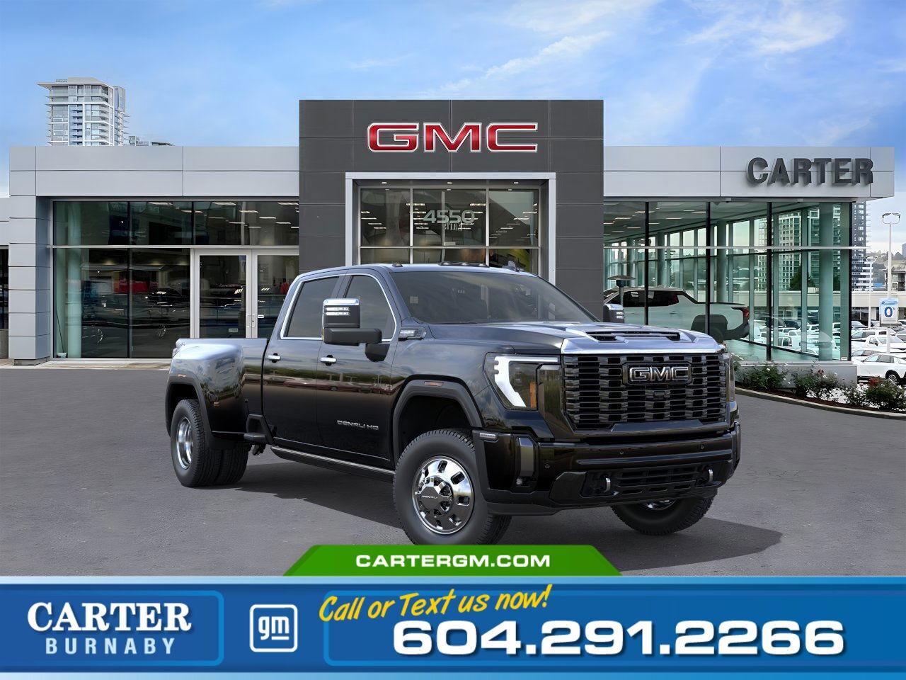 New 2026 GMC Sierra 3500 HD DENALI ULTIMATE 4WD | OFF ROAD PKG/PWR SUNROOF for sale in Burnaby, BC