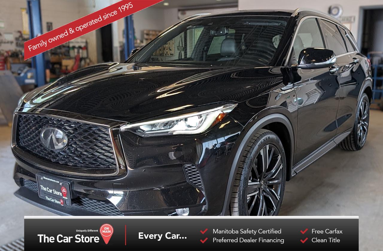 Used 2021 Infiniti QX50 | 1 Owner | 0 Claims | Well Serviced for sale in Winnipeg, MB
