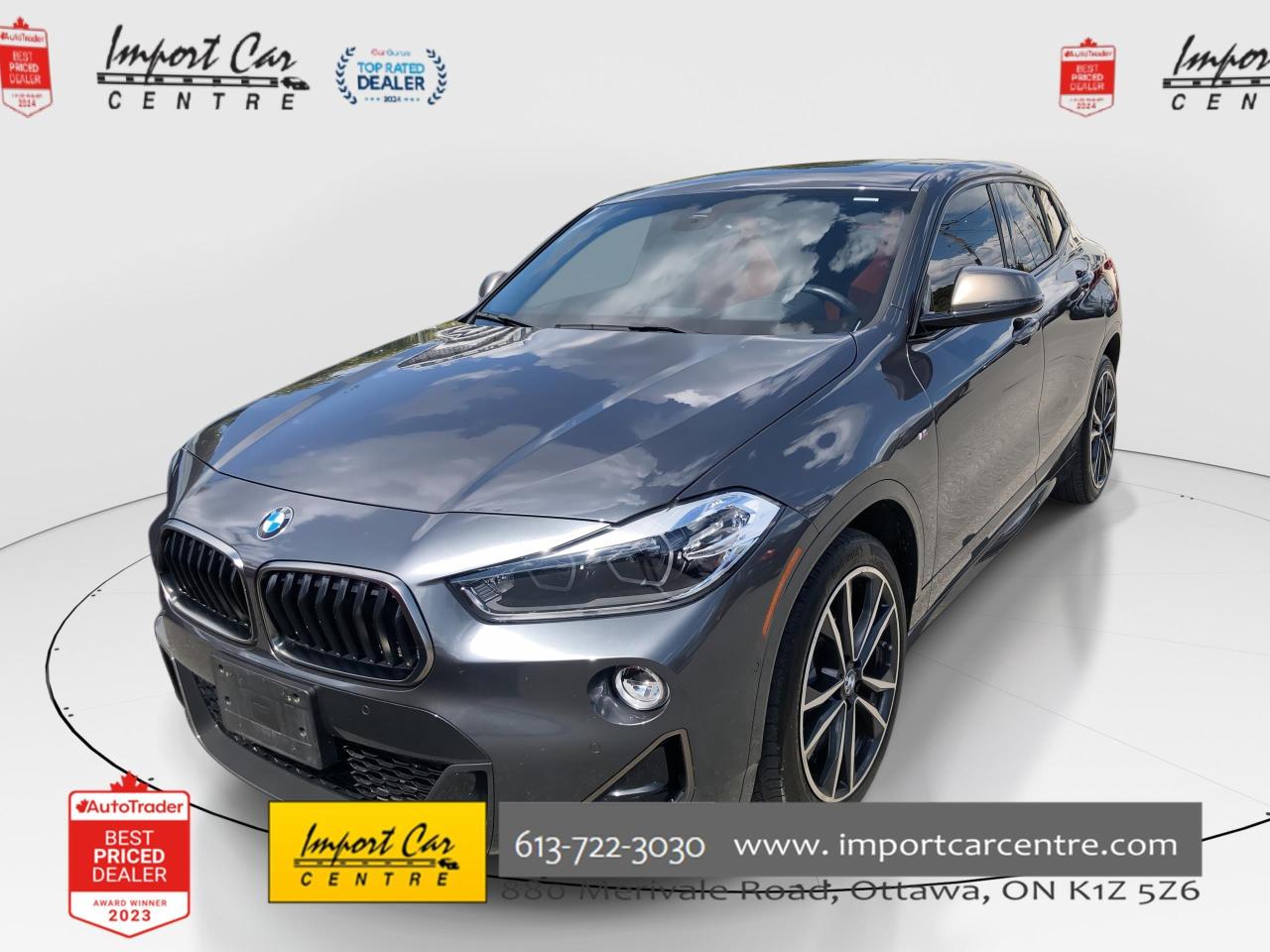 Used 2019 BMW X2 M35i ONLY 43KKMS!!  HUDS, LEATHER, PANO. ROOF, NAV for sale in Ottawa, ON