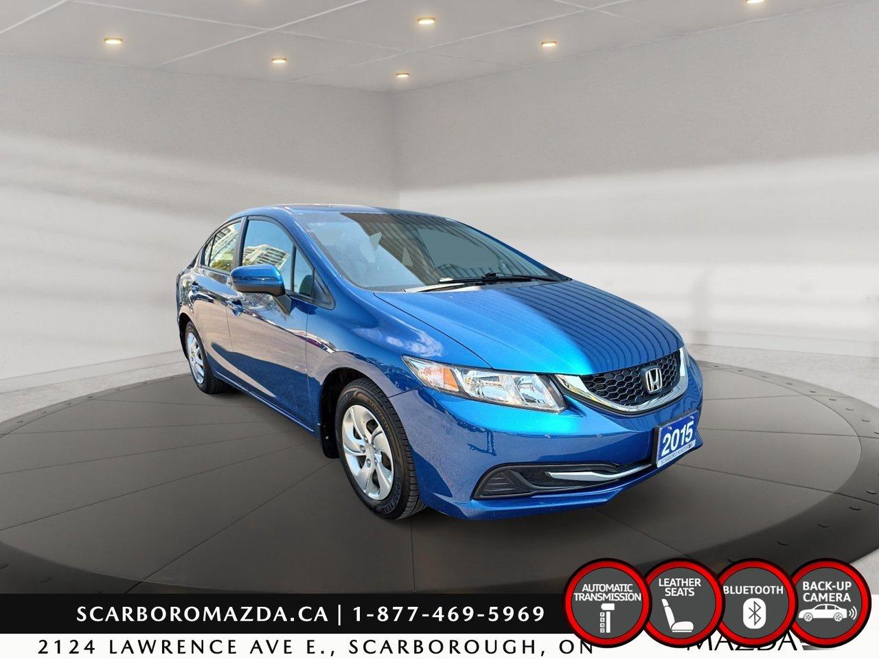 Used 2015 Honda Civic AUTO|REAR CAMERA for sale in Scarborough, ON