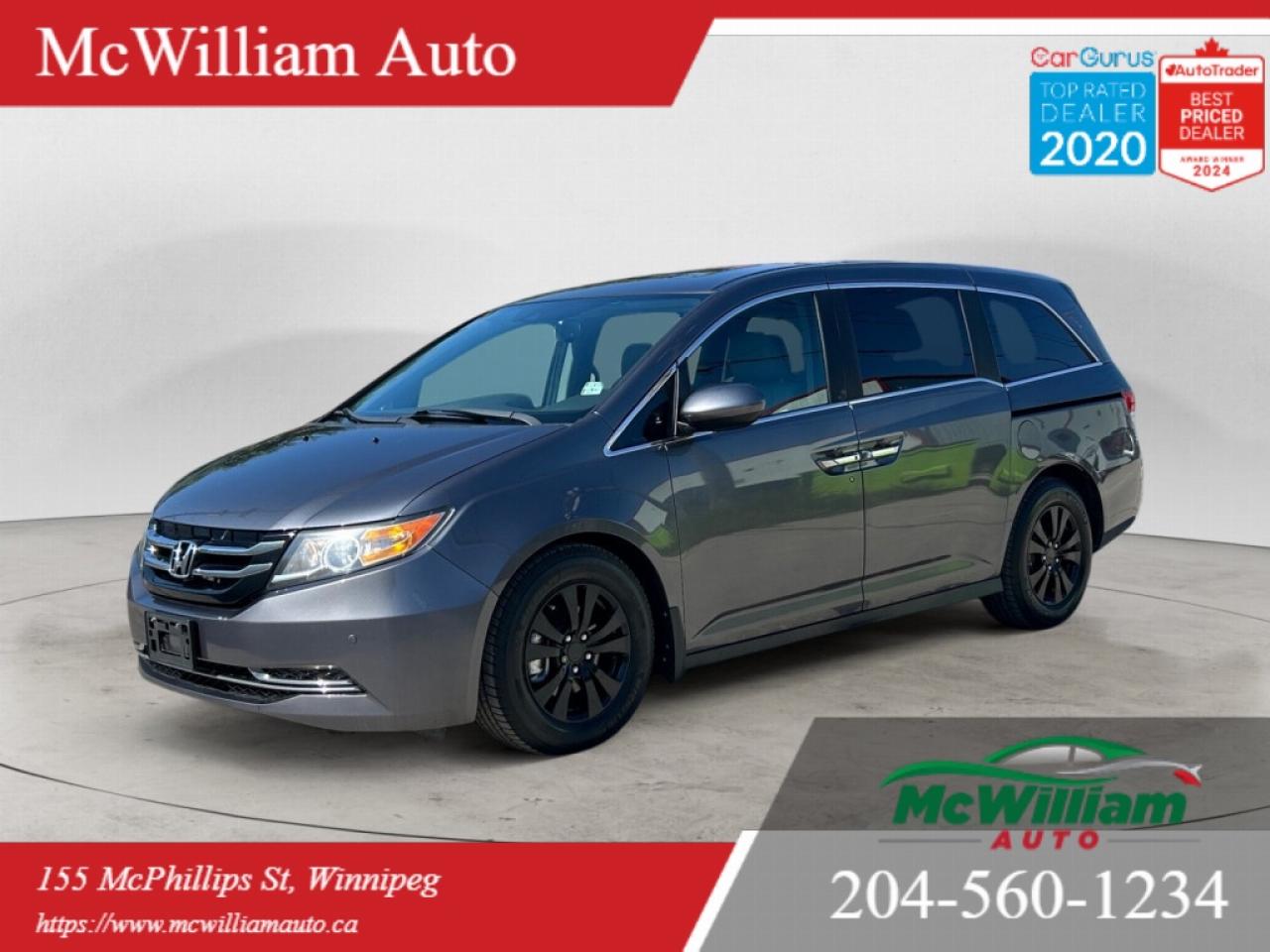 Used 2016 Honda Odyssey EX-L for sale in Winnipeg, MB