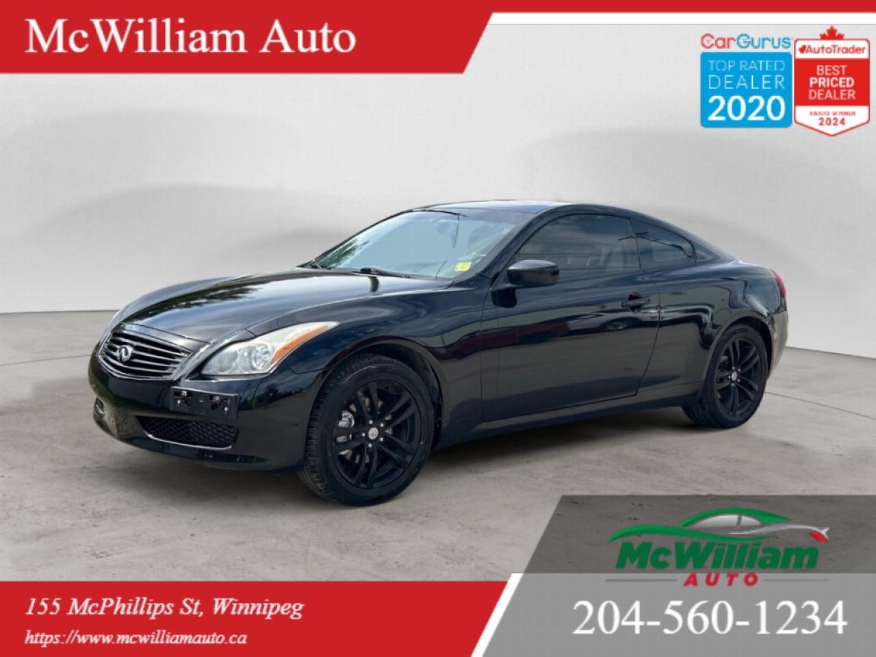 Used 2009 Infiniti G37 Premium AWD | 330HP | SUNROOF | HTD Seats | for sale in Winnipeg, MB