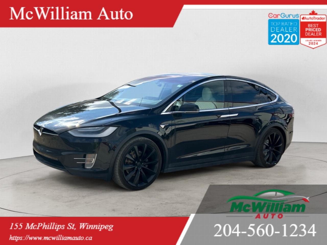 Used 2021 Tesla Model X LONG RANGE PLUS | Full Self Drive PKG Included | for sale in Winnipeg, MB