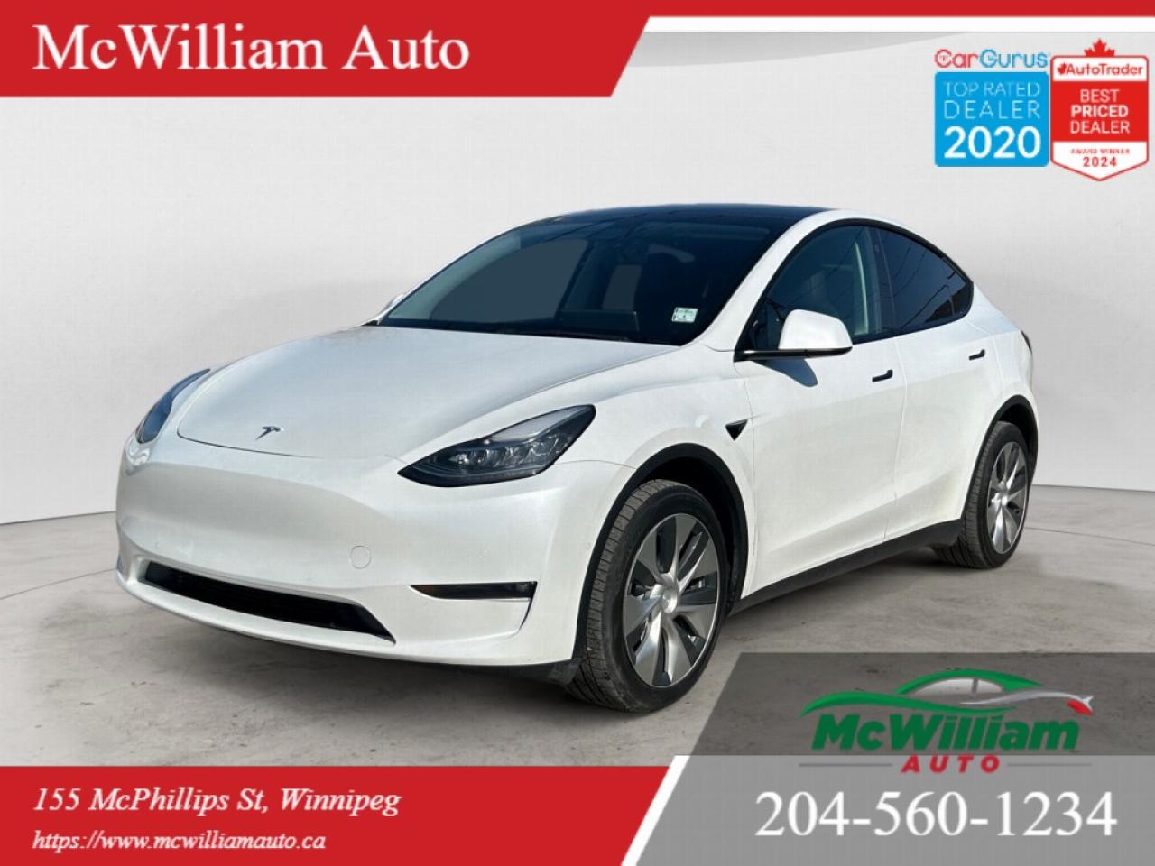 Used 2021 Tesla Model Y Long Range | AutoPilot Included | Accel Boost Included | for sale in Winnipeg, MB