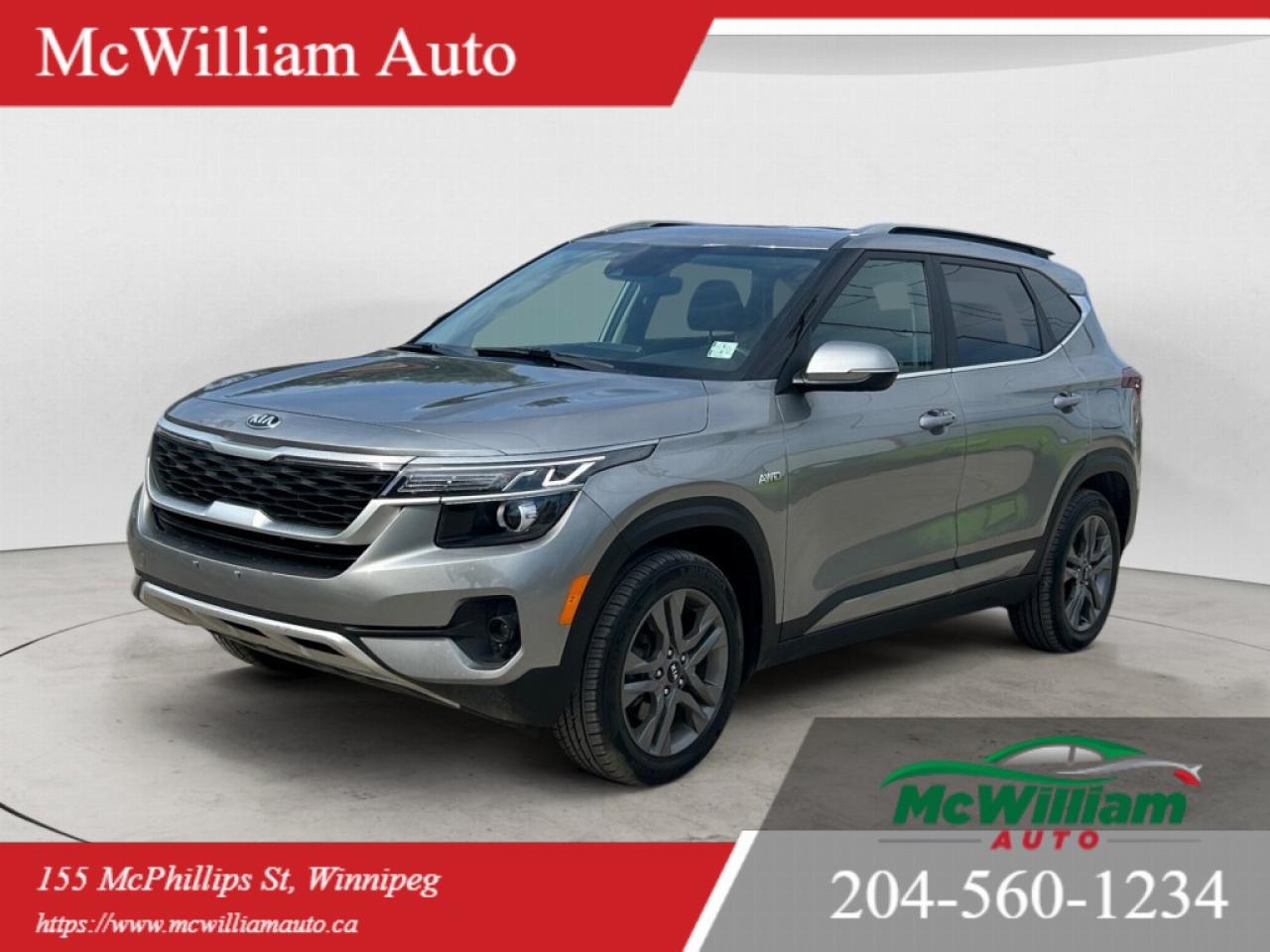 Used 2021 Kia Seltos EX AWD| HTD Seats | Sunroof | Back Up Camera | for sale in Winnipeg, MB