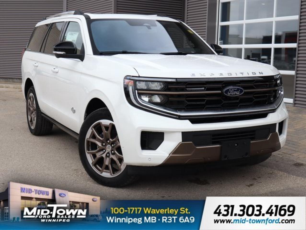 New 2025 Ford Expedition King Ranch | Adjustable Pedals | Remote Keyless Entry for sale in Winnipeg, MB