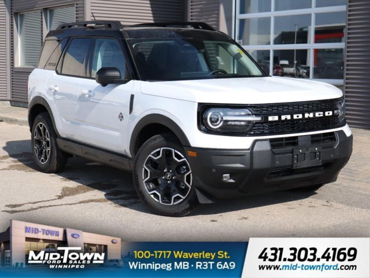 New 2025 Ford Bronco Sport Outer Banks | Intelligent Access | Molle Strap Sytstem for sale in Winnipeg, MB