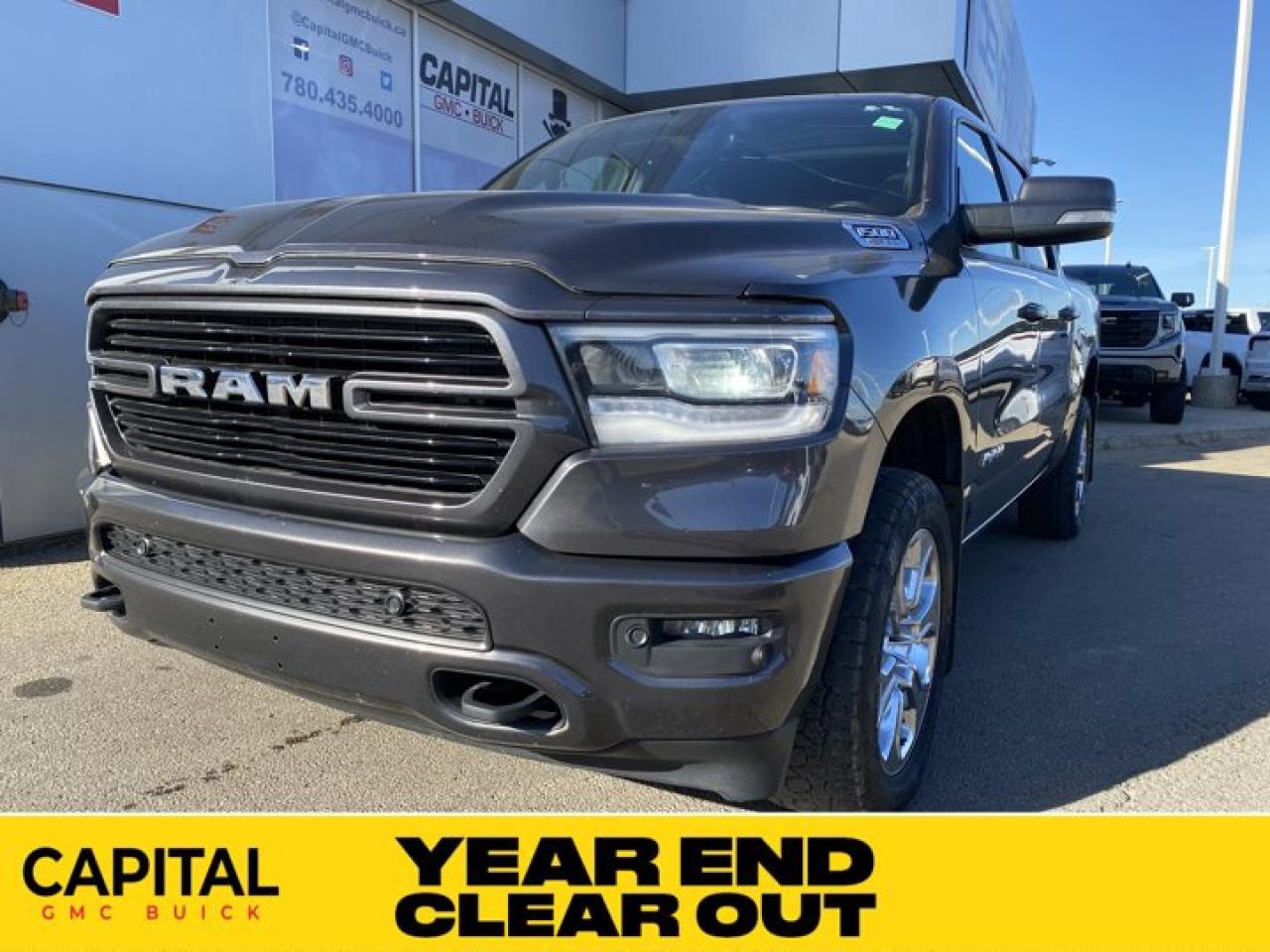 Used 2020 RAM 1500 Big Horn * PANORAMIC SUNROOF * REMOTE STARTER * SPORT APPEARENCE * for sale in Edmonton, AB