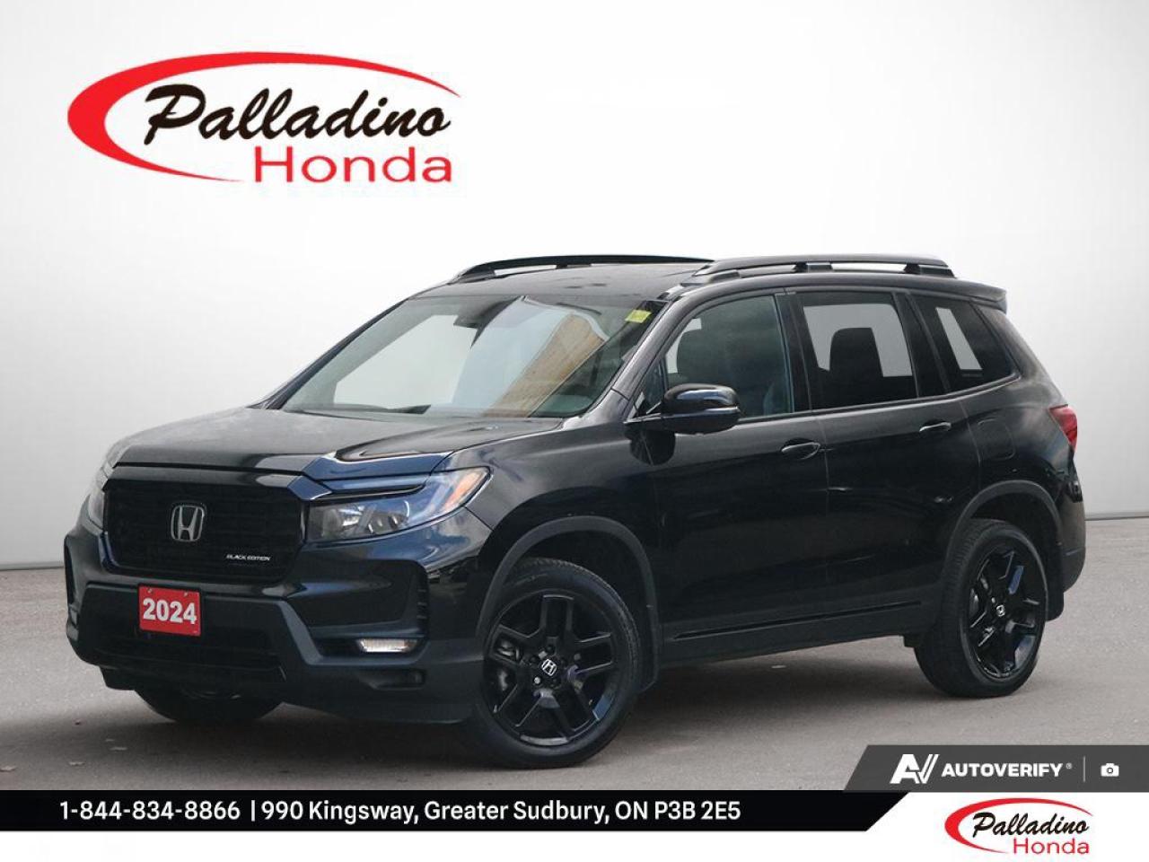 Used 2024 Honda Passport Black Edition for sale in Greater Sudbury, ON