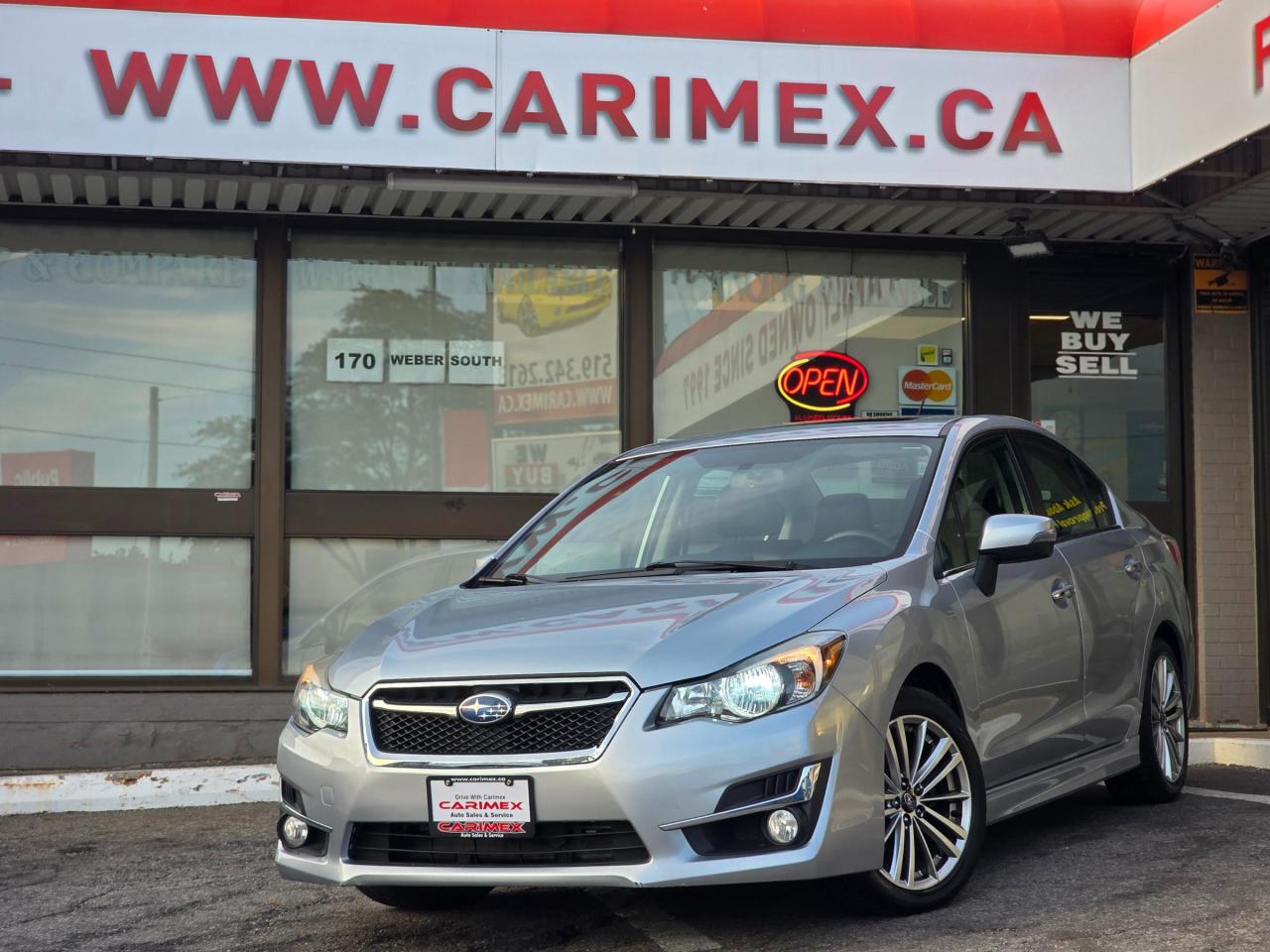 Used 2015 Subaru Impreza 2.0i Limited Package NAVI | Leather | Sunroof | Backup Camera | Heated Seats for sale in Waterloo, ON