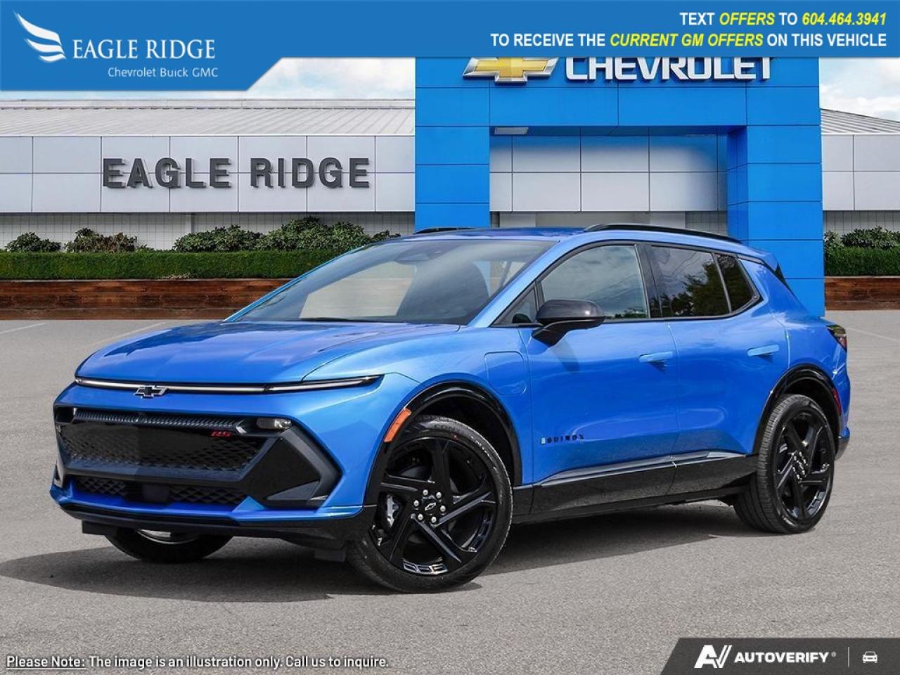 New 2026 Chevrolet Equinox EV RS 17.7-inch touchscreen, 11-inch driver display, Google Built-in, Wi-Fi compatibility, wireless Apple CarPlay, wireless Android Auto, voice recognition, Bluetooth, six-speaker audio for sale in Coquitlam, BC