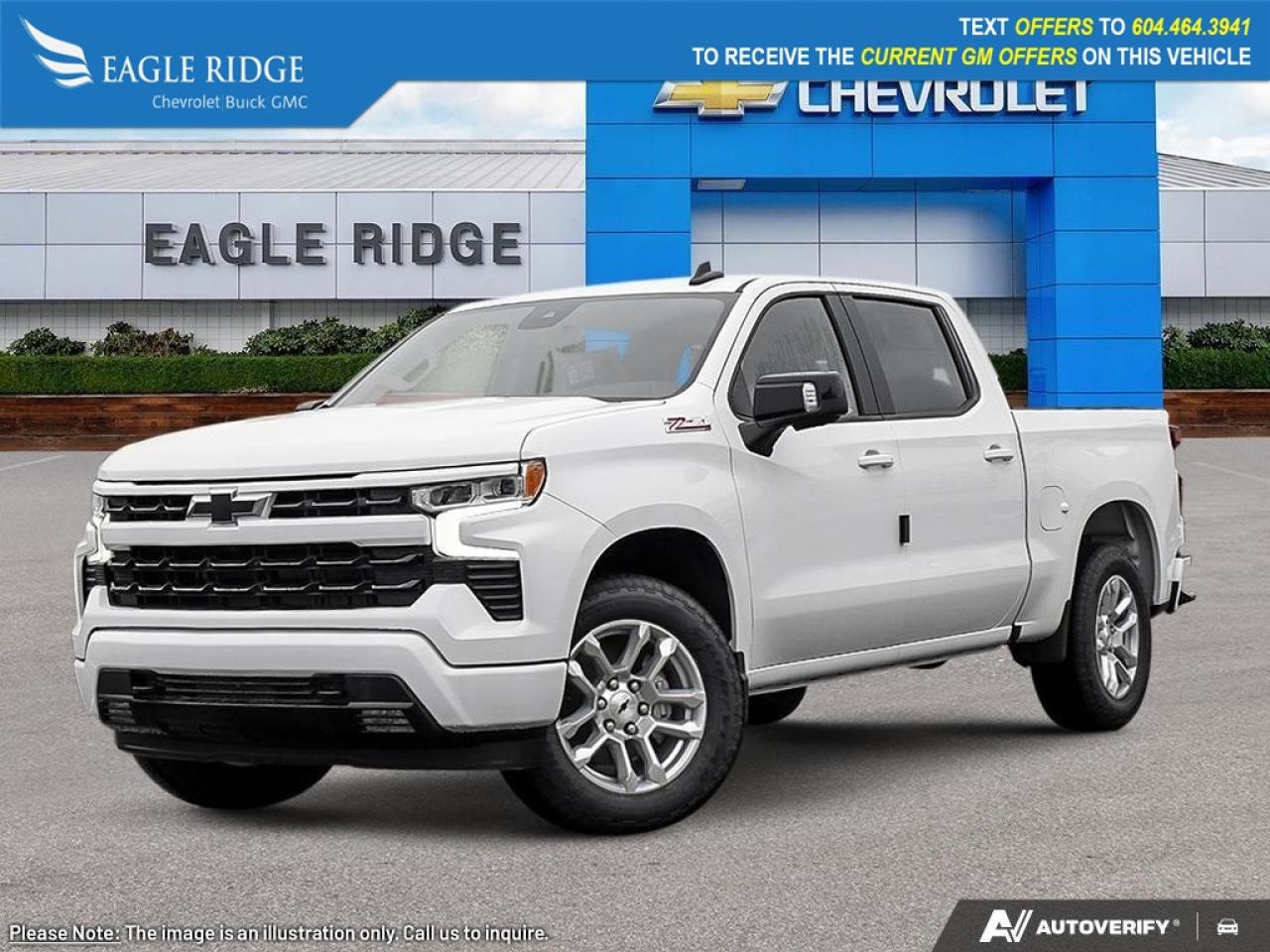 New 2026 Chevrolet Silverado 1500 RST dual-zone automatic climate control, remote start, rear defogger, keyless access and ignition, 12.3-inch driver display, 13.4-inch touchscreen, Google Built-In, voice control, WiFi compatibility, wire for sale in Coquitlam, BC