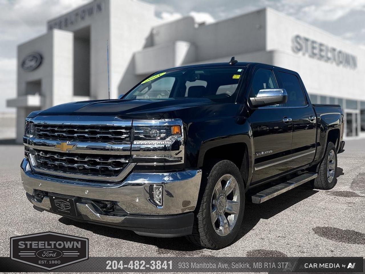 Used 2018 Chevrolet Silverado 1500 LTZ  - Leather Seats for sale in Selkirk, MB