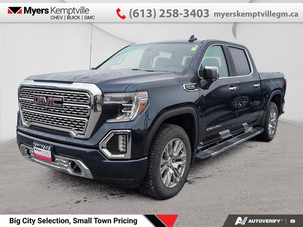 Used 2019 GMC Sierra 1500 Denali  - Navigation -  Leather Seats for sale in Kemptville, ON