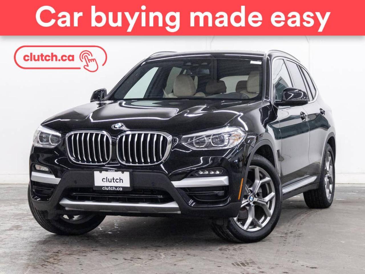 Used 2020 BMW X3 xDrive30i AWD w/ Heated Steering Wheel, Heated Front Seats, Rearview Cam for sale in Toronto, ON