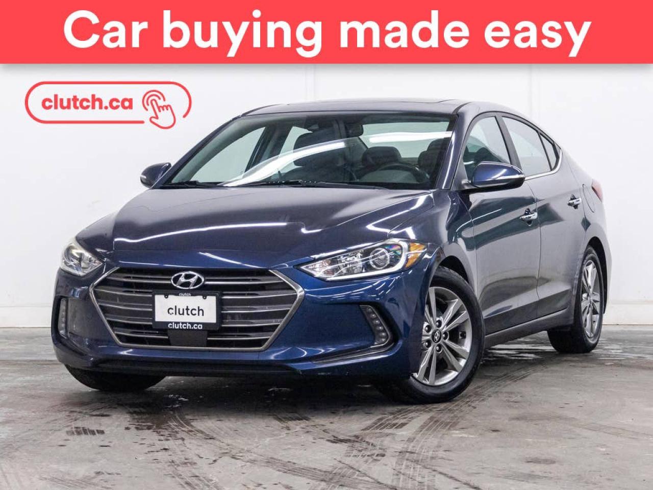 Used 2017 Hyundai Elantra Limited w/ Ultimate Pkg w/ Android Auto, Nav, Power Moonroof for sale in Toronto, ON