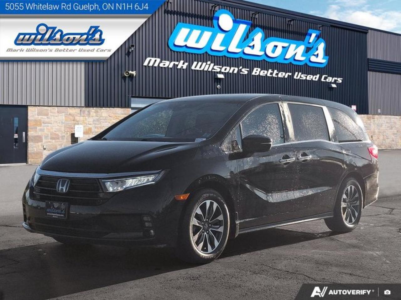 Used 2022 Honda Odyssey EX-L RES | Leather | DVD | Sunroof | Adaptive Cruise | Heated Wheel + Seats | Rear Cam & More ! for sale in Guelph, ON