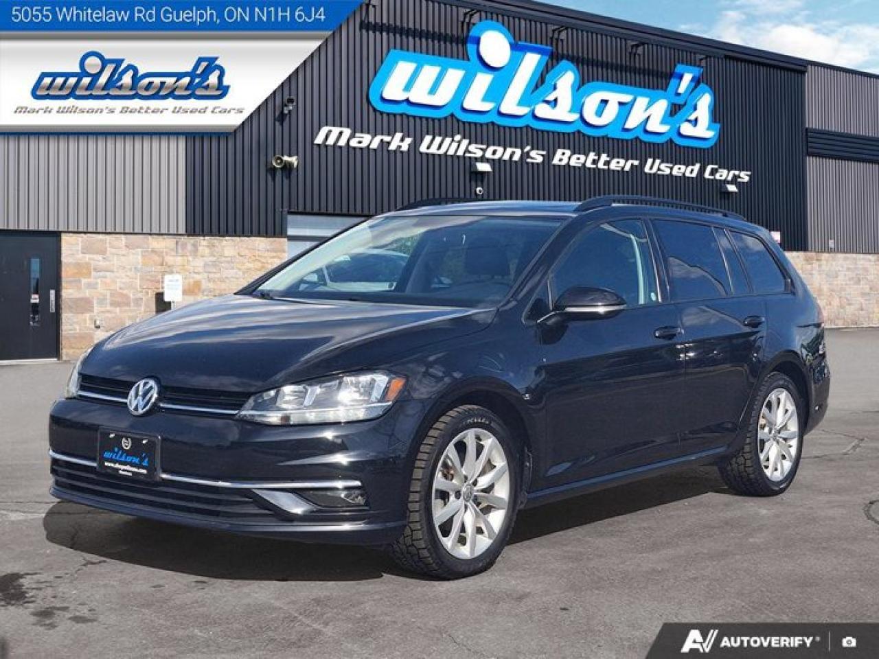 Used 2019 Volkswagen Golf Sportwagen Highline 4Motion | Leather | Pano Roof | Heated Seats | Carplay | Keyless Entry | Push Start & More! for sale in Guelph, ON