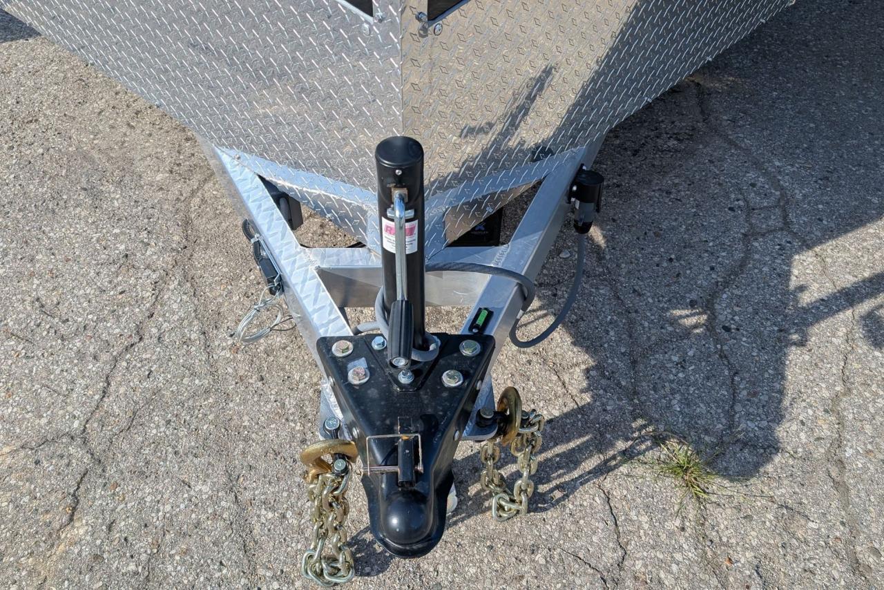 2025 Canadian Trailer Company 7x14 V Nose Cargo Trailer Aluminum Tandem Axle