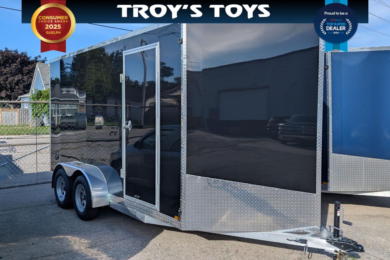 2025 Canadian Trailer Company 7x14 V Nose Cargo Trailer Aluminum Tandem Axle