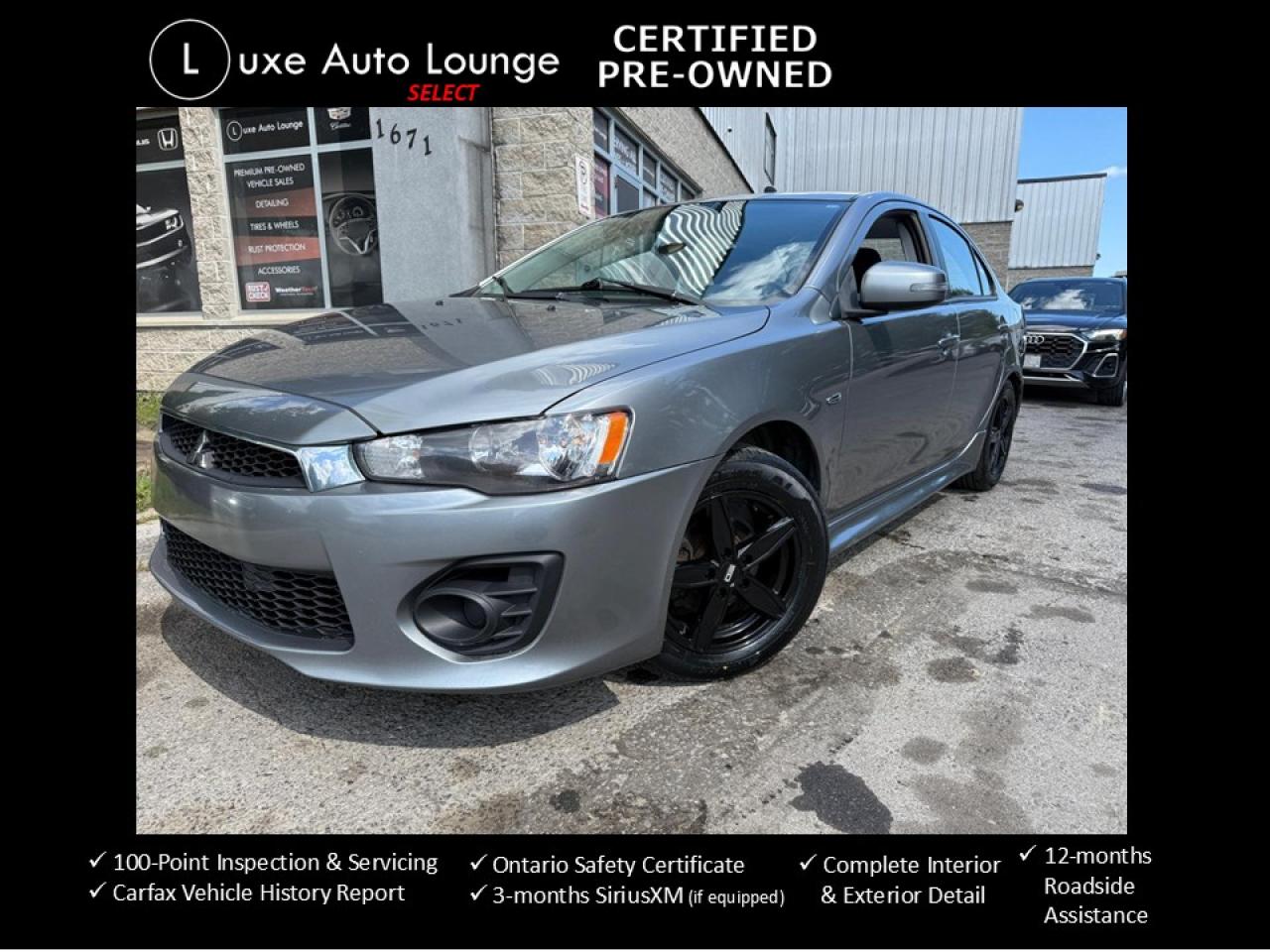 Used 2016 Mitsubishi Lancer ES | CVT | NEW WHEELS/TIRES! for sale in Orleans, ON