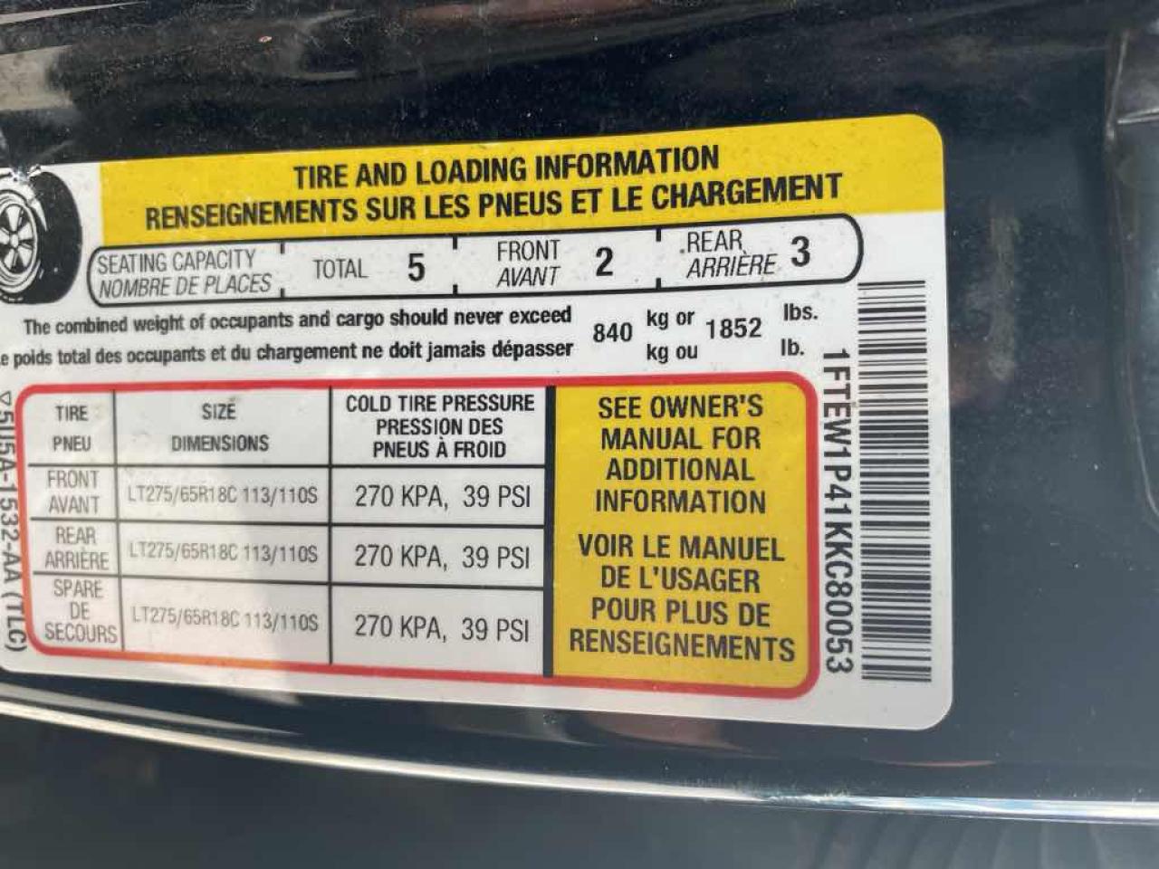 2019 Ford F-150 POLICE RESPON - Photo #30
