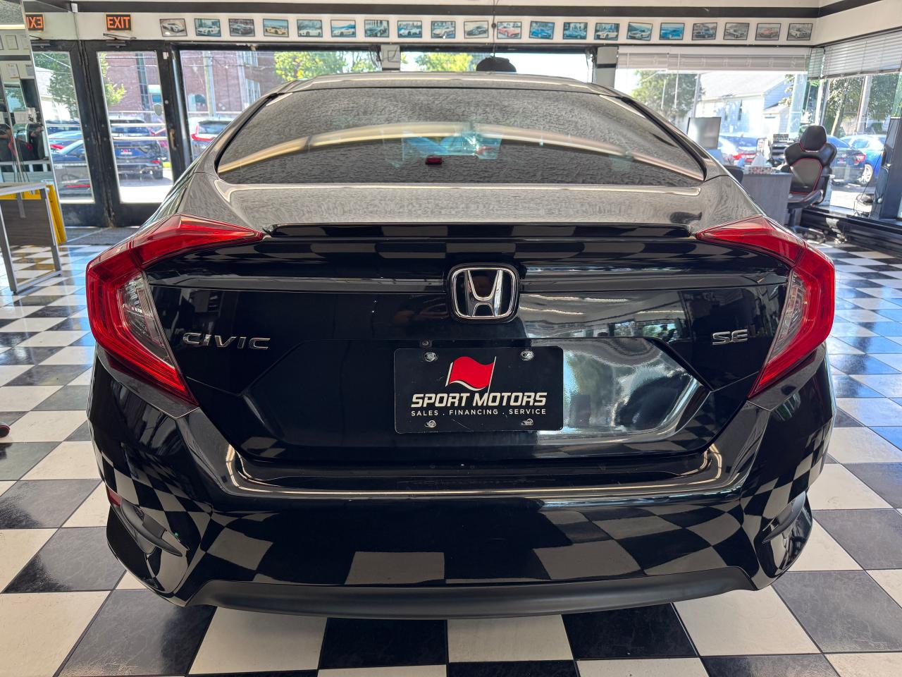 2018 Honda Civic SE+Adaptive Cruise+LaneKeep+CLEAN CARFAX - Photo #9