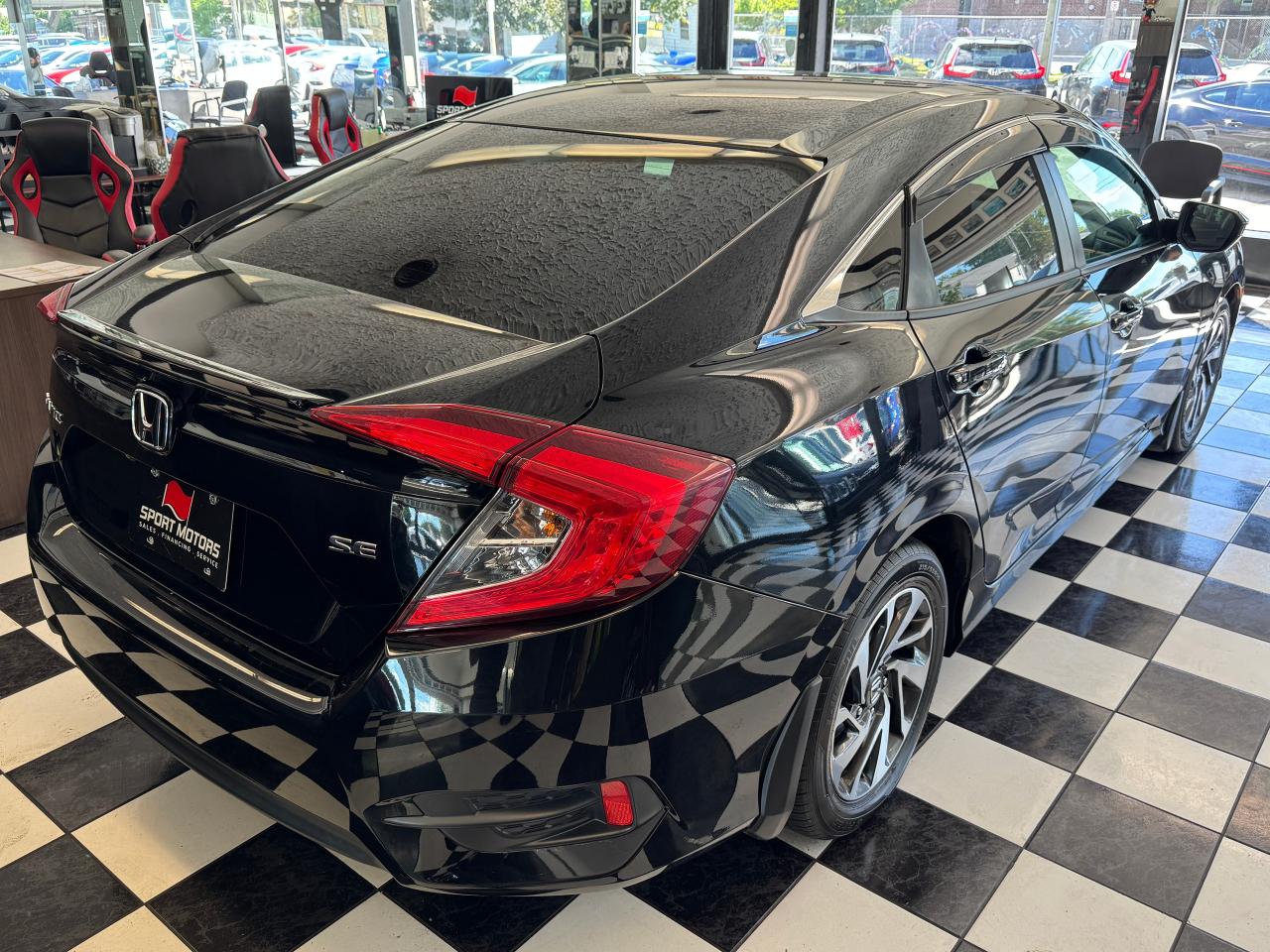2018 Honda Civic SE+Adaptive Cruise+LaneKeep+CLEAN CARFAX - Photo #10