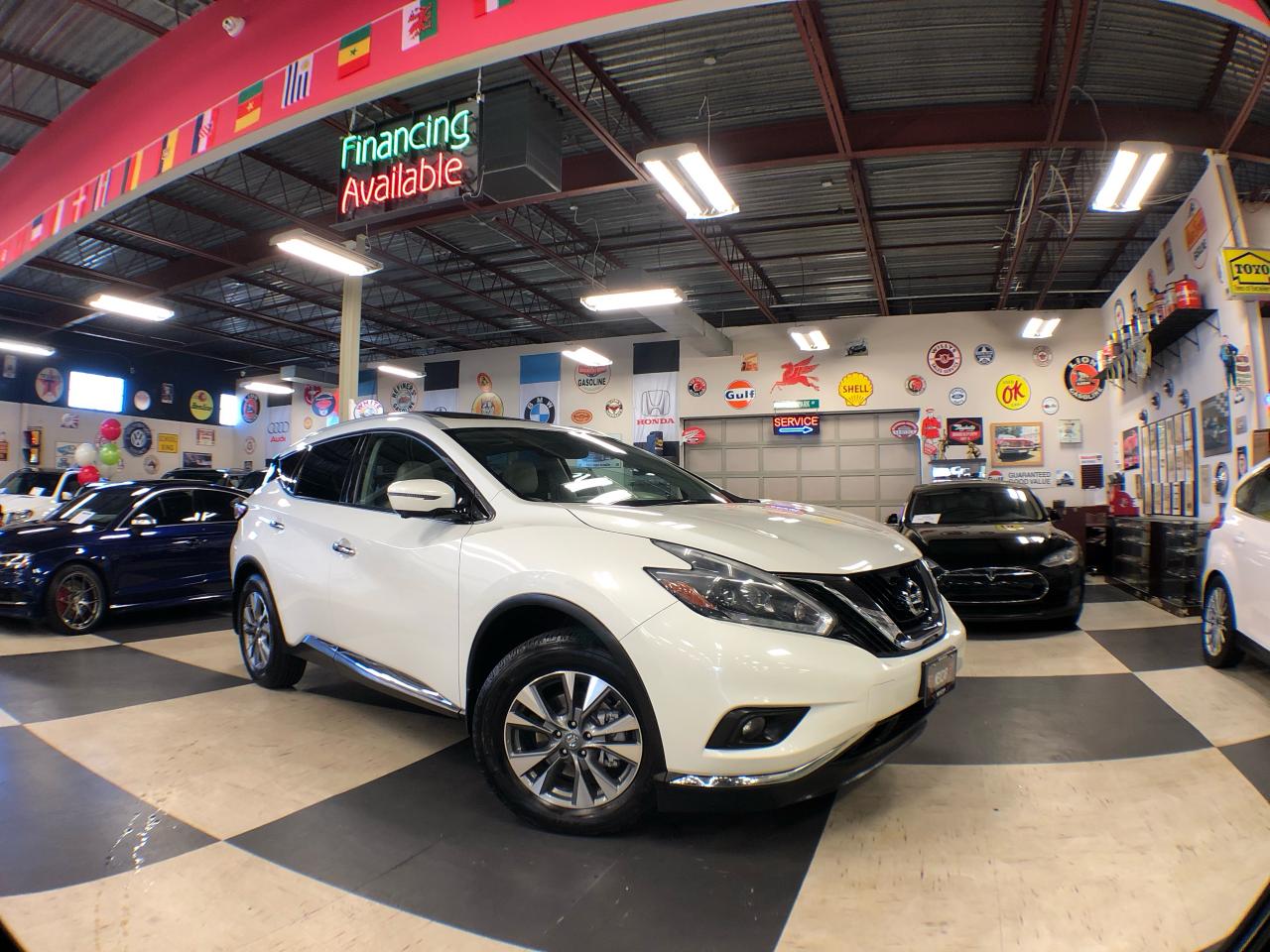 Used 2018 Nissan Murano SL AWD LEATHER P/SUNROOF NAV CARPLAY B/SPOT CAMERA for sale in North York, ON