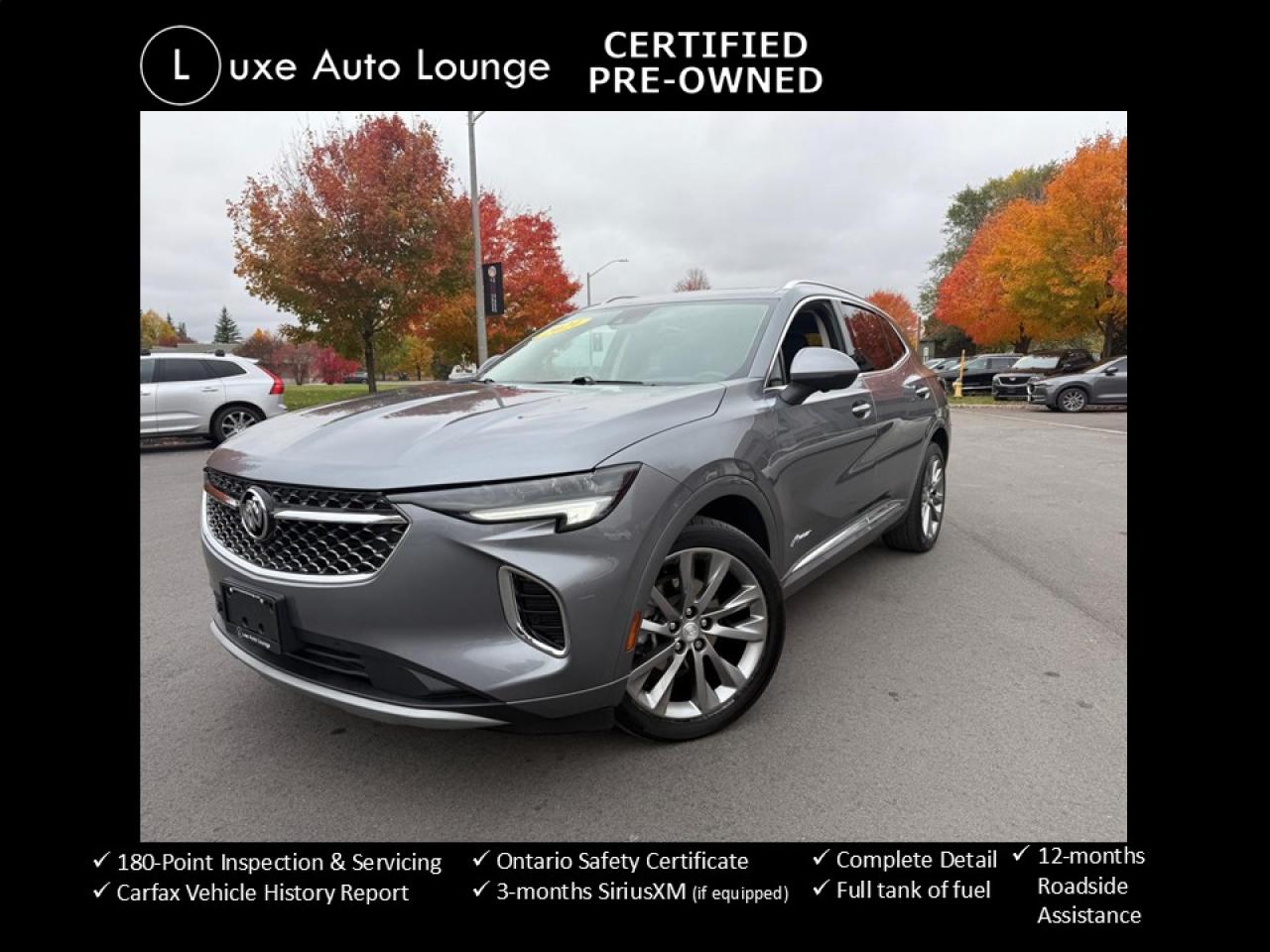 Used 2021 Buick Envision Avenir | LOADED | WIRELESS CARPLAY | BOSE AUDIO for sale in Orleans, ON