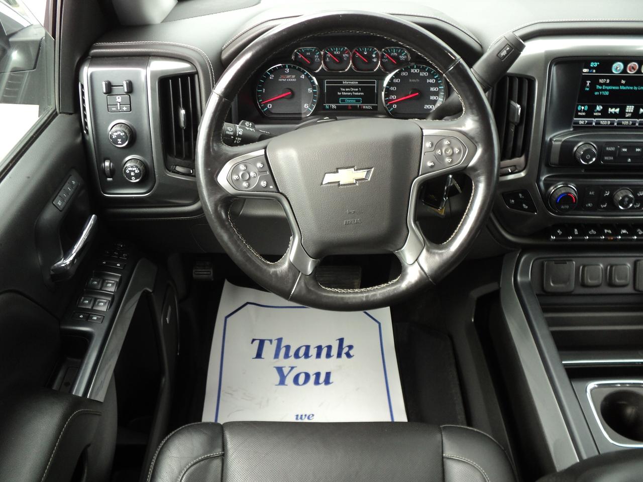 2018 Chevrolet Silverado 1500 LTZ CrewCab 4WD  Z71 6.2L8cyl 6'7"Box RoofLeather - Photo #15