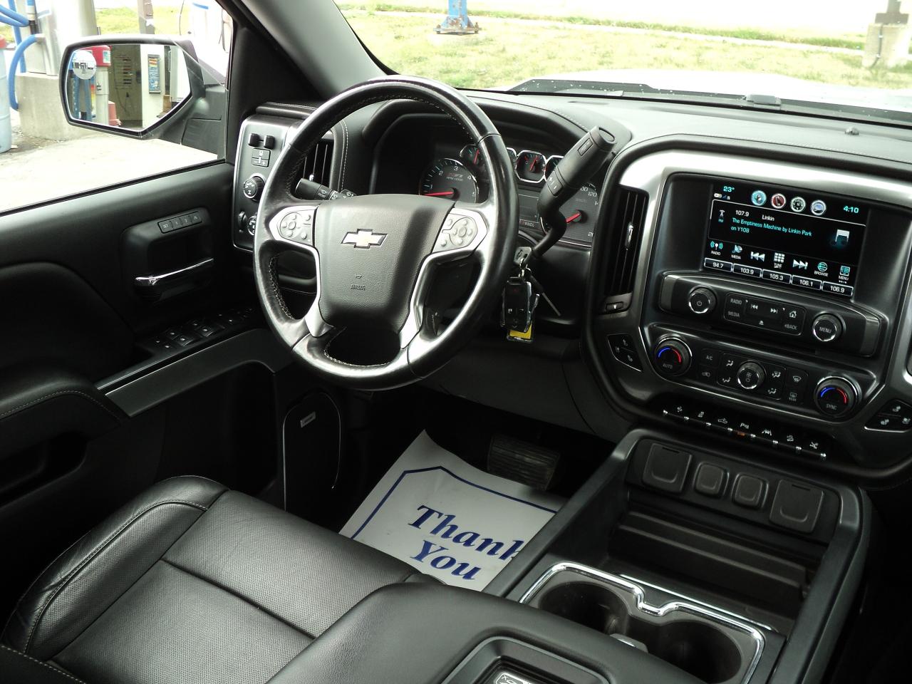 2018 Chevrolet Silverado 1500 LTZ CrewCab 4WD  Z71 6.2L8cyl 6'7"Box RoofLeather - Photo #14