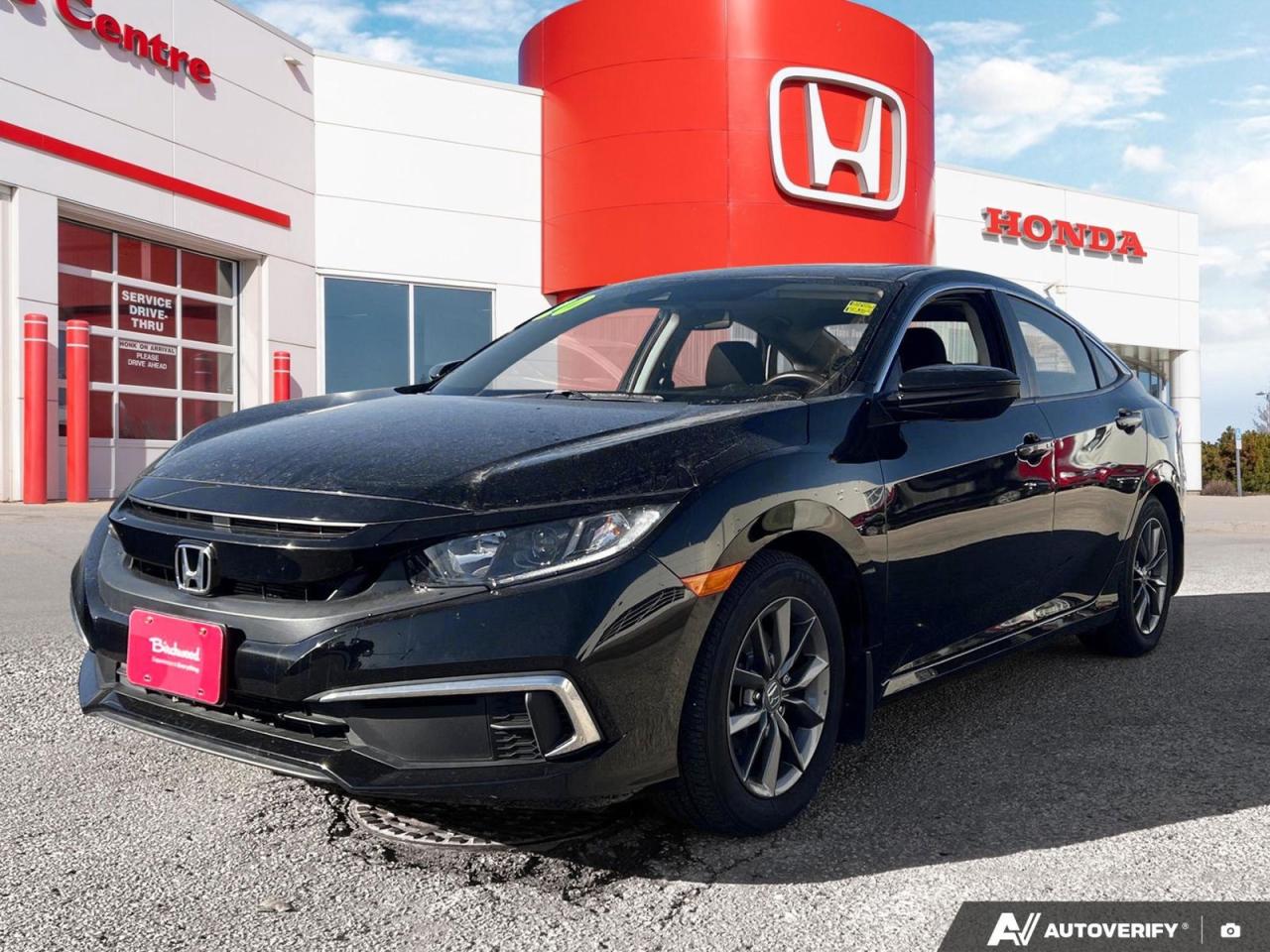 Used 2020 Honda Civic Sedan EX Low KM's | Local for sale in Winnipeg, MB