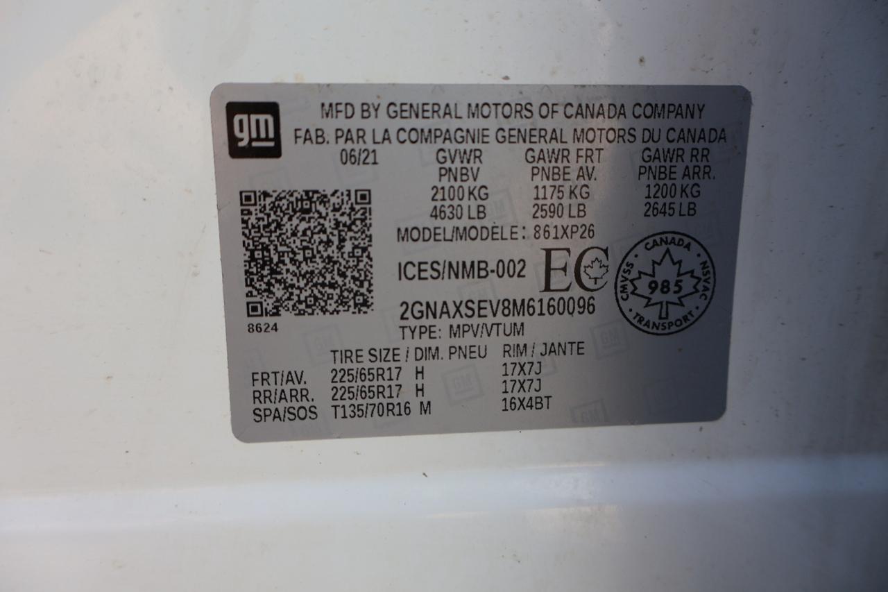 2021 Chevrolet Equinox LS AWD CERTIFIED *ACCIDENT FREE* CAMERA BLUETOOTH HEATED CRUISE ALLOYS - Photo #38